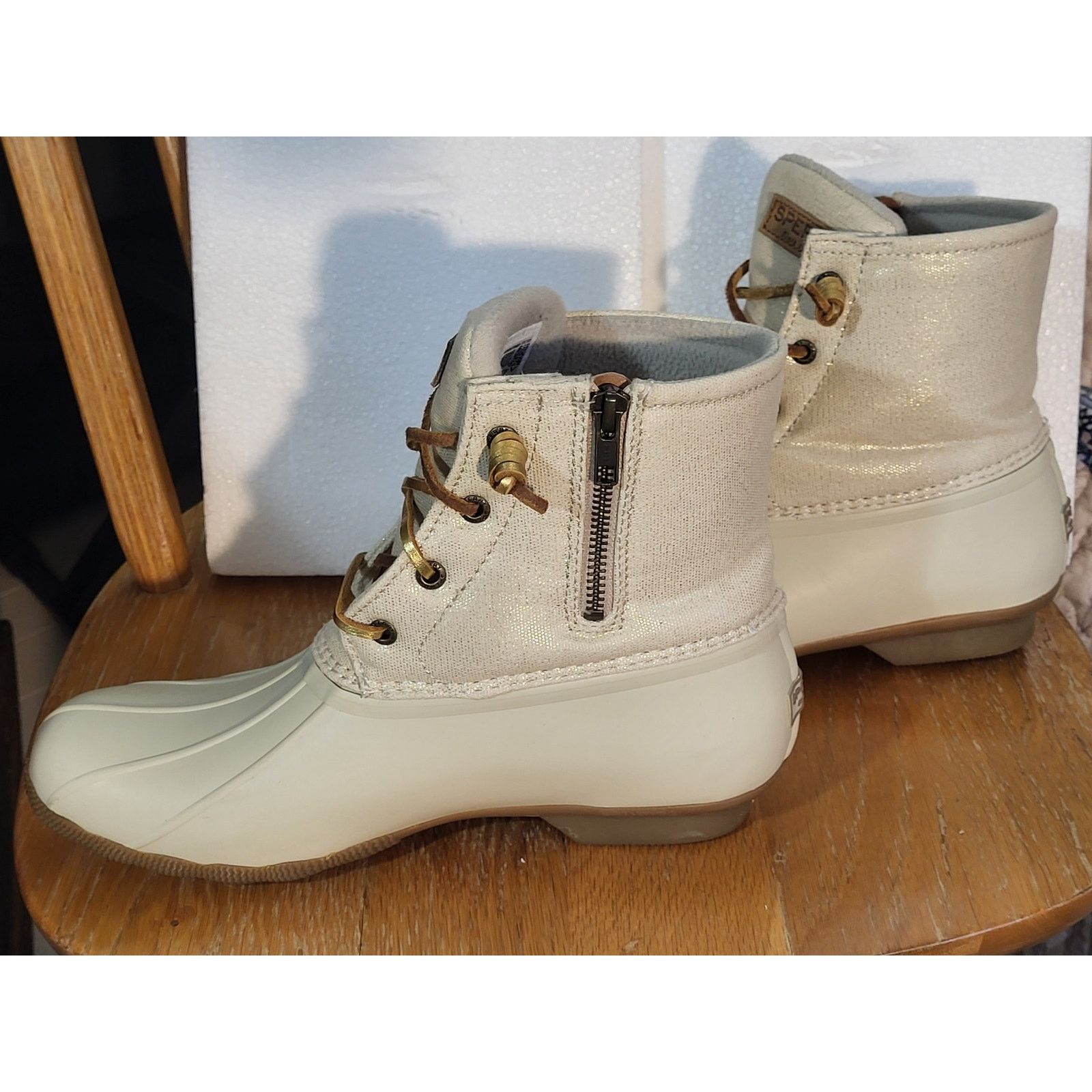 Sperry Sperry Saltwater Duck Boots EUC Women 10 Barely Worn Sparkle Size US 10 / IT 40 - 7 Thumbnail