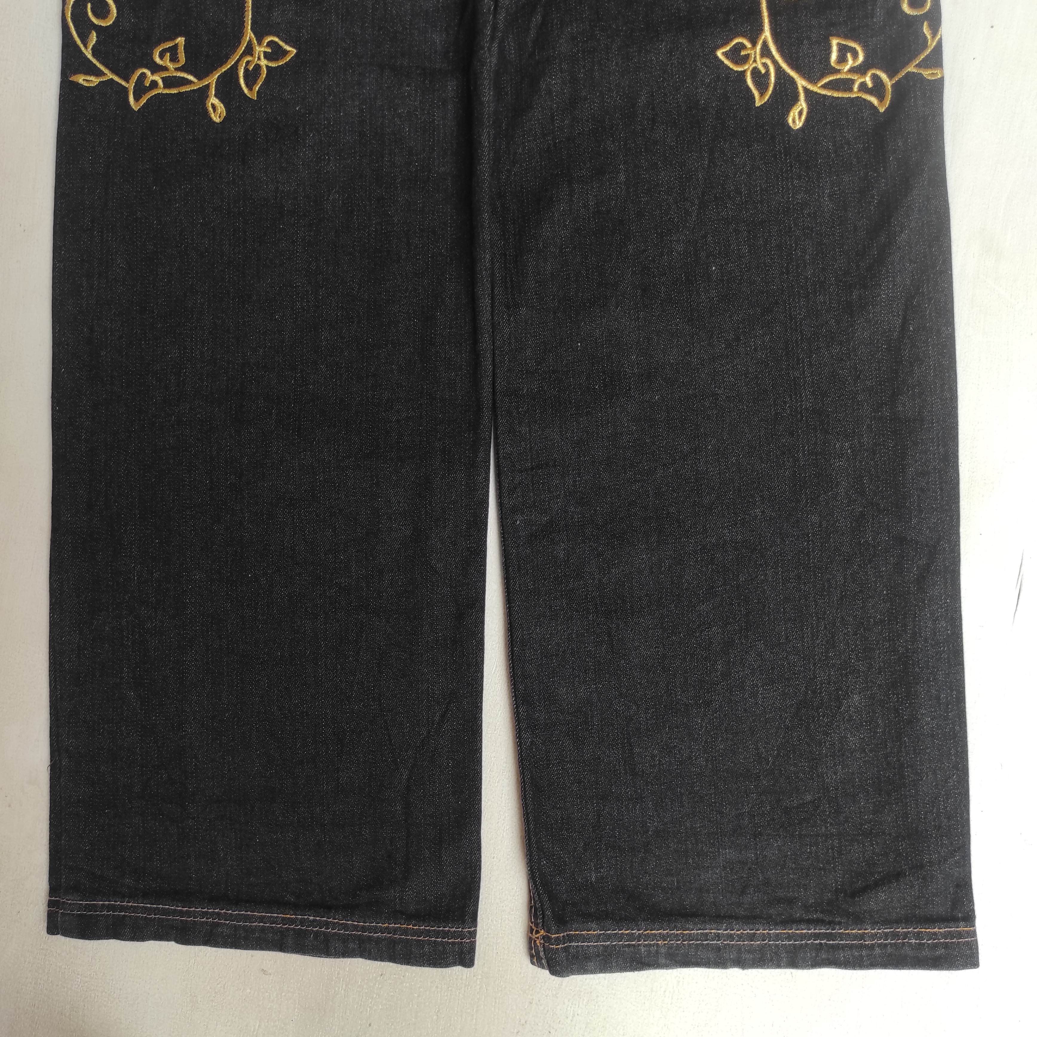 Hysteric Glamour Japanese Brand CROWN HOLDER Baggy Oversized Embroidery Size US 34 / EU 50 - 22 Thumbnail