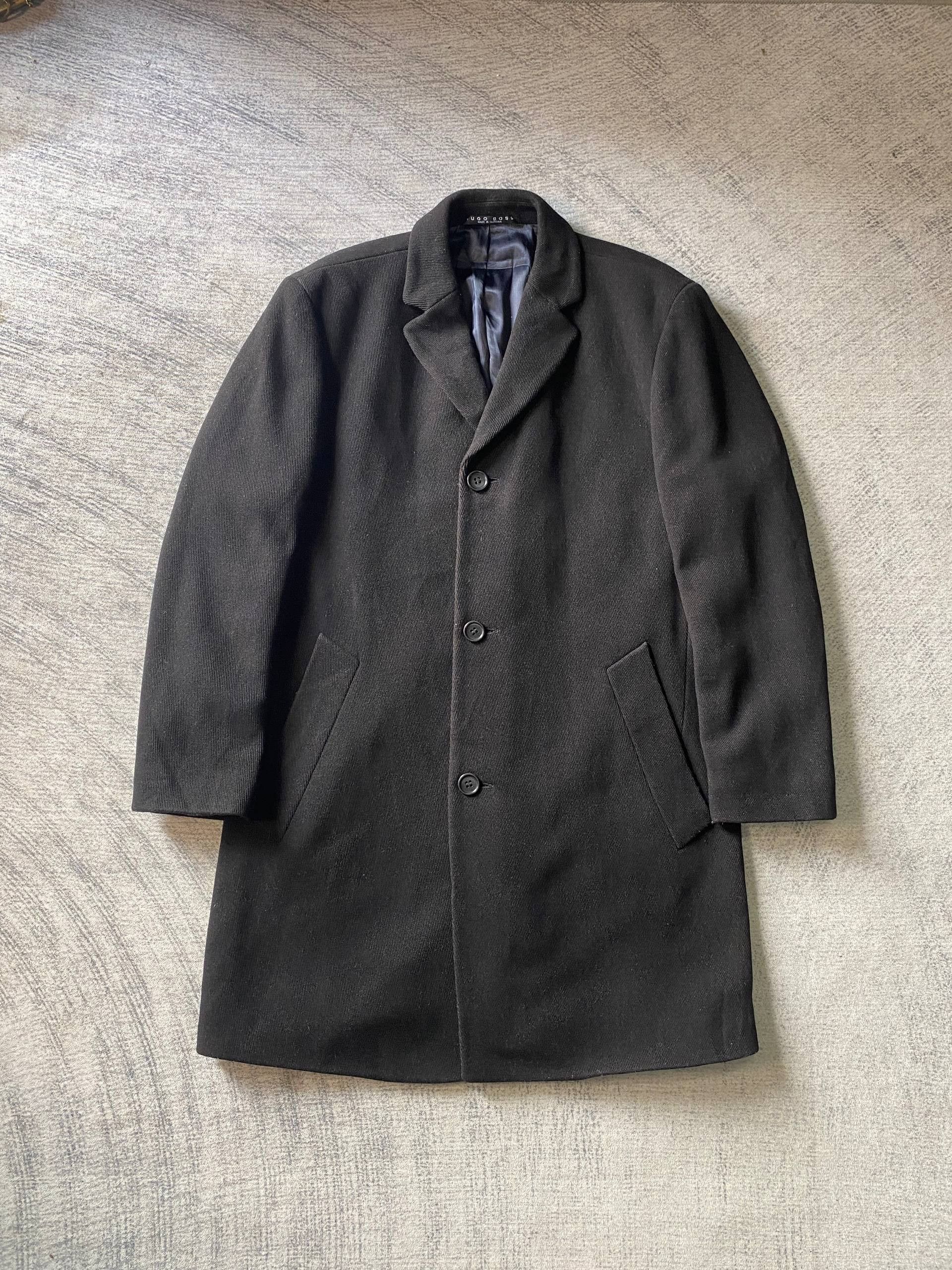 Hugo Boss Hugo Boss Stratus Virgin Wool Overcoat Size US M / EU 48-50 / 2 - 1 Thumbnail