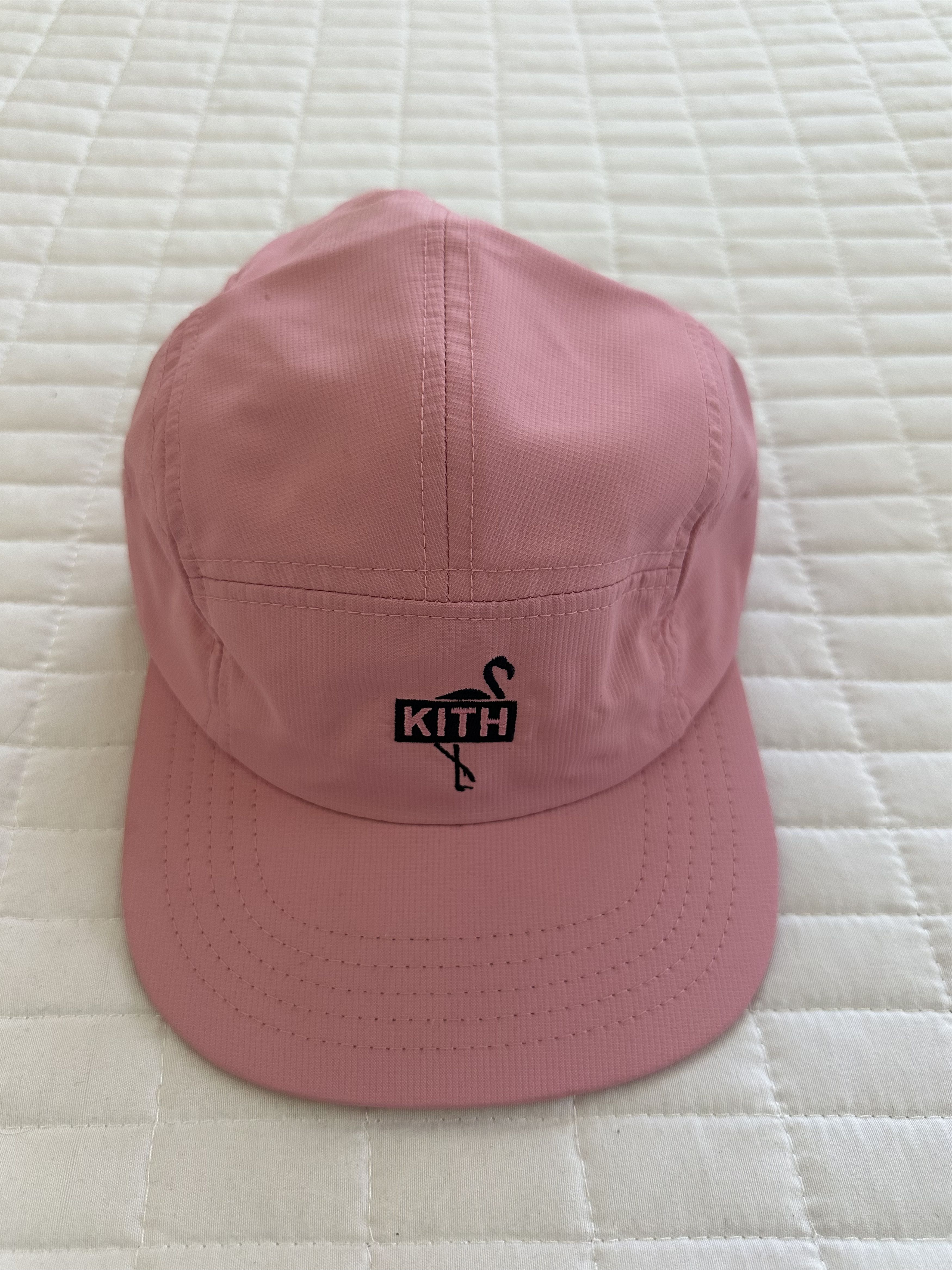 Kith Logo Cap Pink KITH Pink Rib Knit Hat - Pink Hats, Accessories - WKITH32251  main image 3