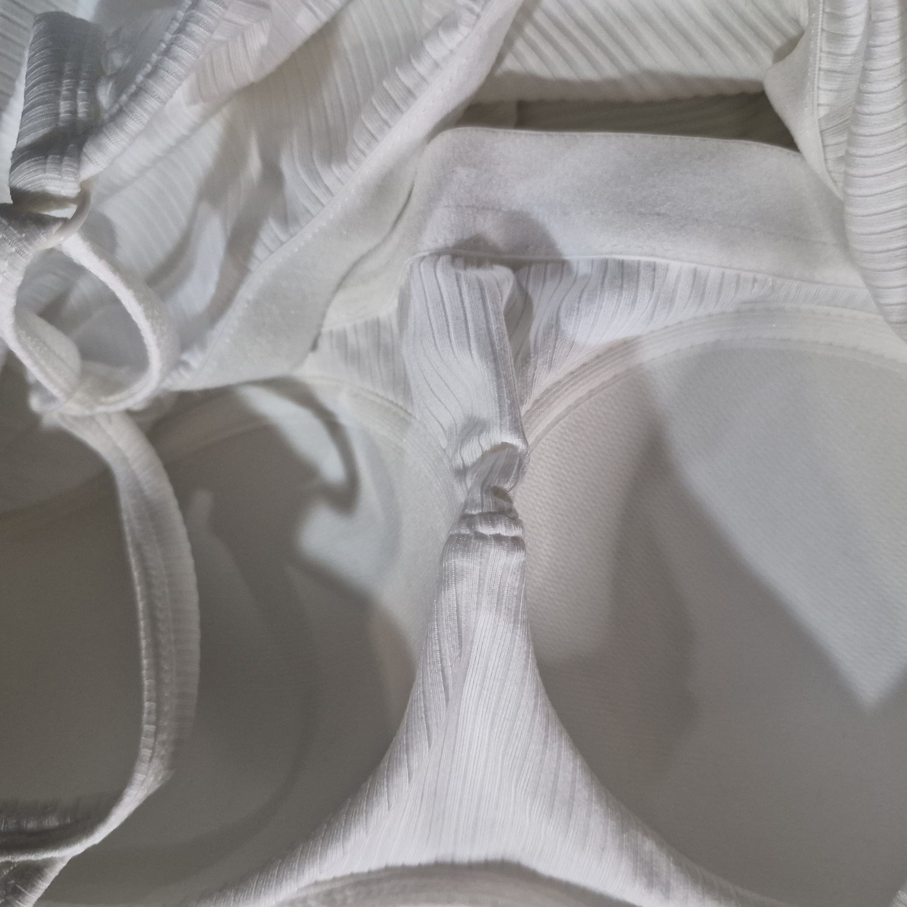 Other 32 Degrees Medium White Spaghetti Strap Swing Top NWT Size M / US 6-8 / IT 42-44 - 7 Thumbnail