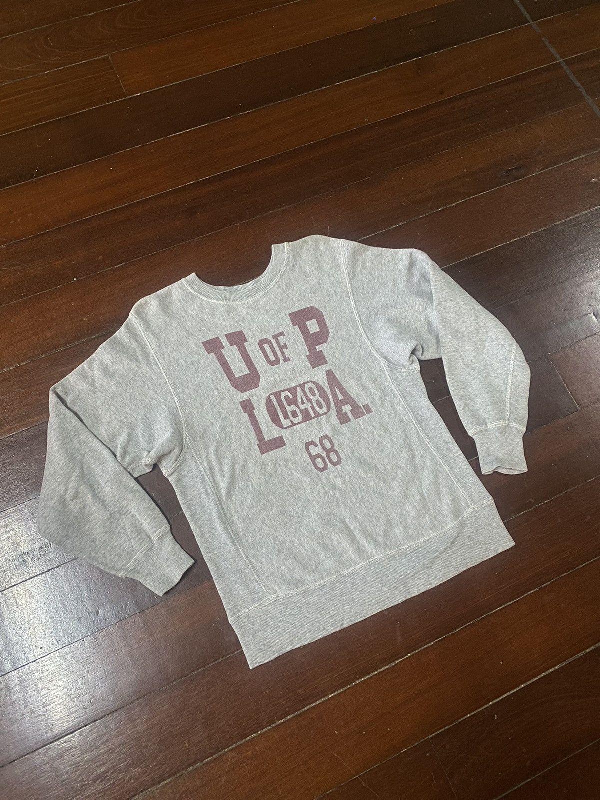 Warehouse Rare BODIES Warehouse & Co U OF P sweatshirt in Grey Size US L / EU 52-54 / 3 - 2 Thumbnail