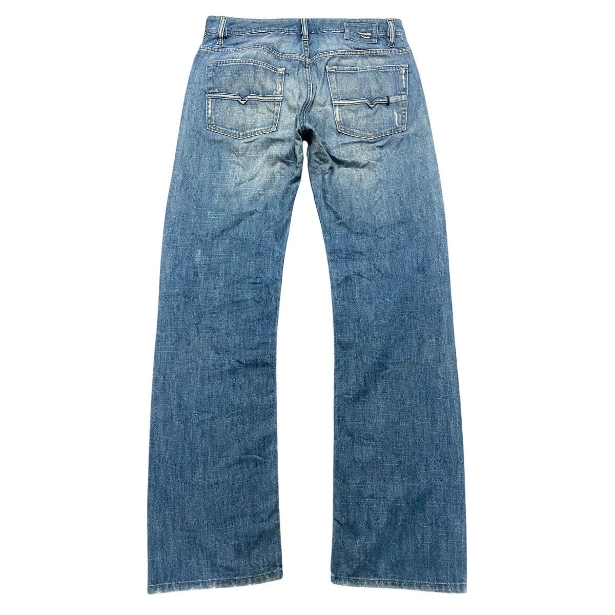 Diesel Vintage Diesel Punk Label Rabox Denim Jeans Size US 31 - 2 Thumbnail