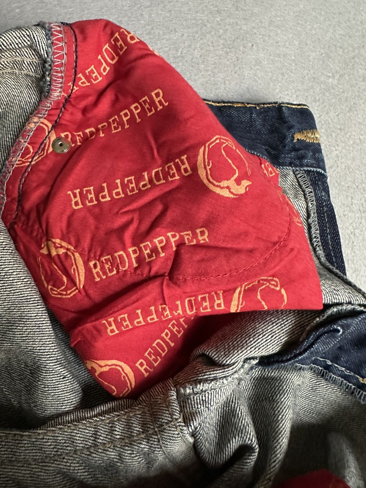 Japanese Brand Red Peppers Japan Distressed Denim Size US 32 / EU 48 - 21 Thumbnail