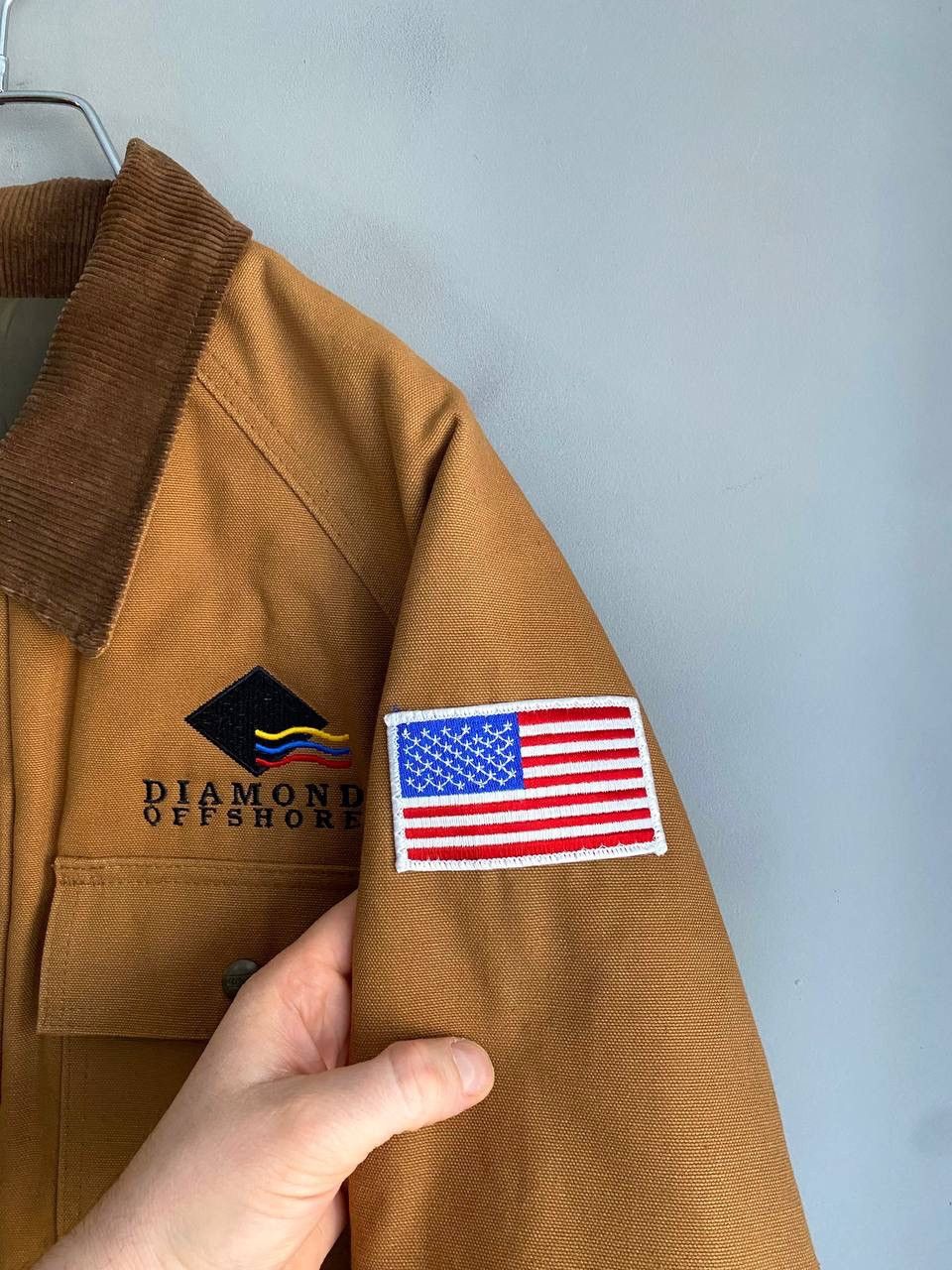 Walls Walls American Vintage Work Canvas Jacket, Sz L, Made in USA Size US L / EU 52-54 / 3 - 5 Thumbnail