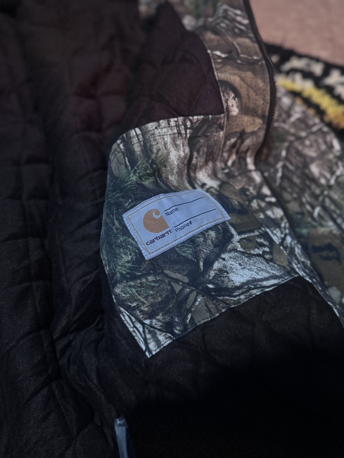 Carhartt Carhartt Realtree Camo Hooded Jacket - Size L Size US L / EU 52-54 / 3 - 3 Thumbnail