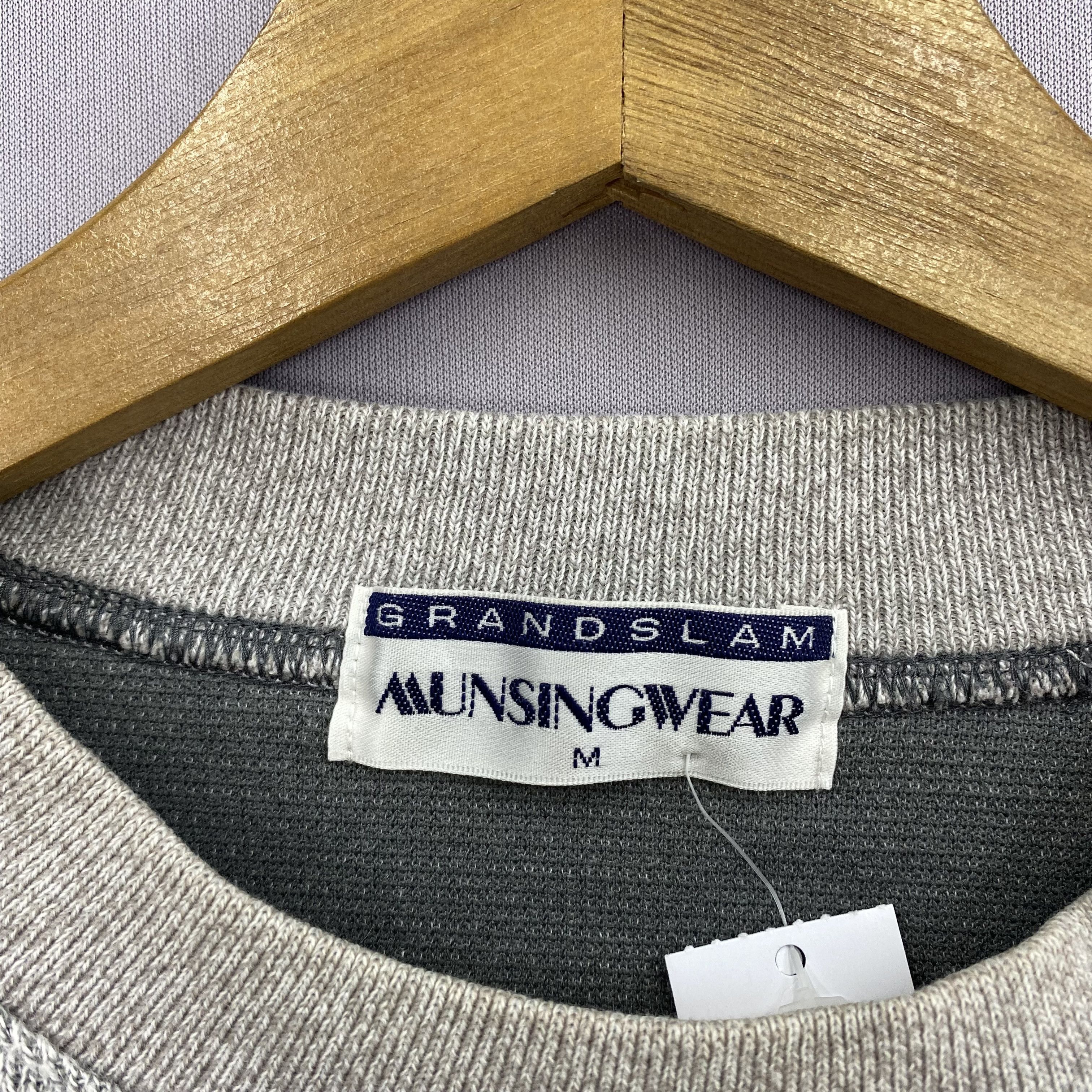 Japanese Brand Vintage Grandslam Munsing Wear Sweater 90s Style Sweatshirt Size US S / EU 44-46 / 1 - 4 Thumbnail