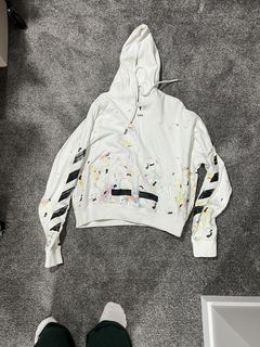 Off white galaxy hoodie on sale sizing