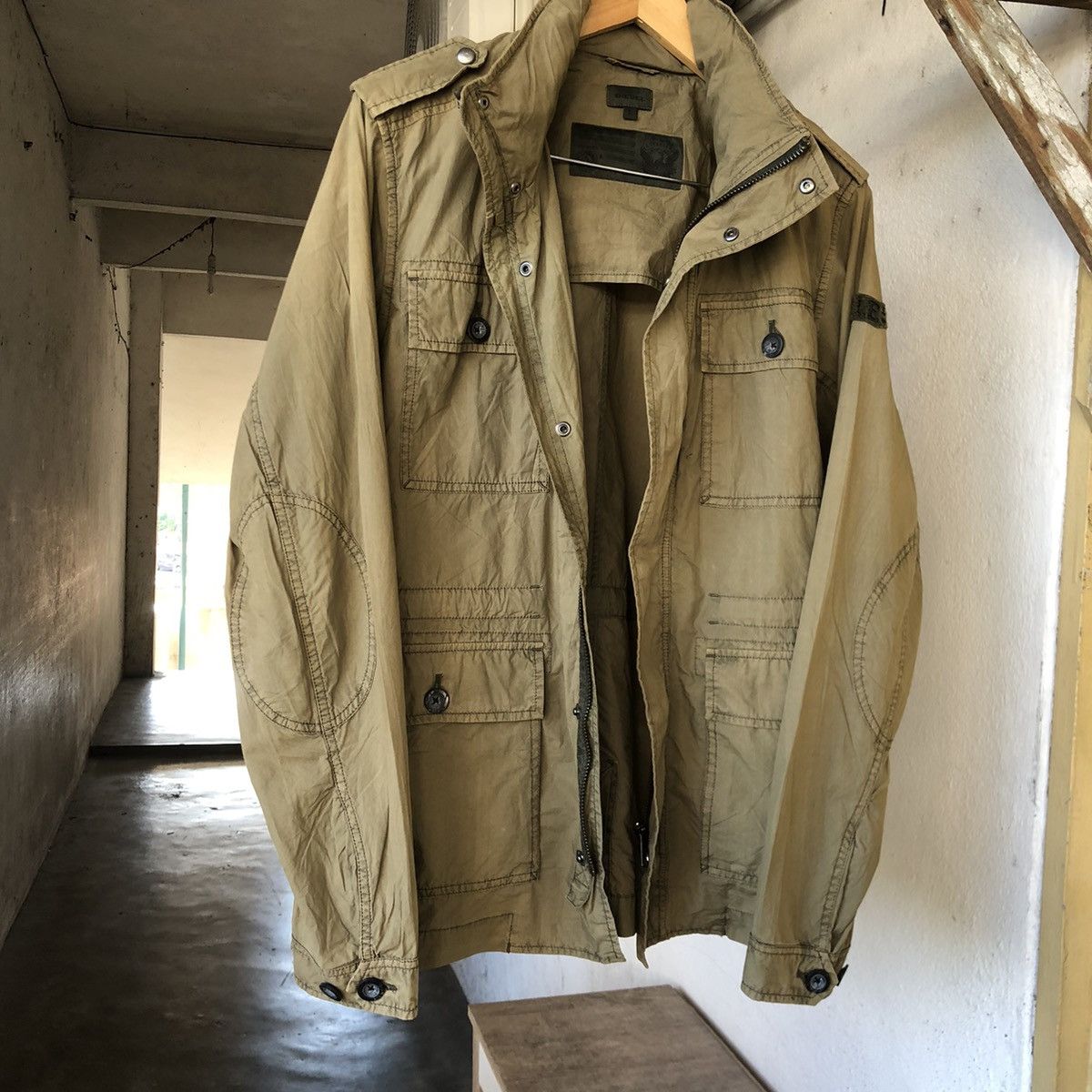 Diesel Nice🔥 Diesel M65 Military Style Light Jacket Size US L / EU 52-54 / 3 - 4 Thumbnail