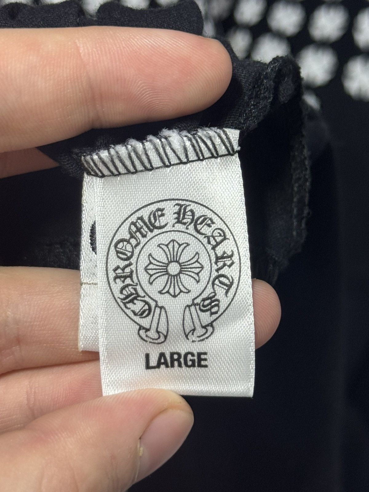 Chrome Hearts ✅Chrome hearts long-sleeve black L Size US L / EU 52-54 / 3 - 8 Thumbnail