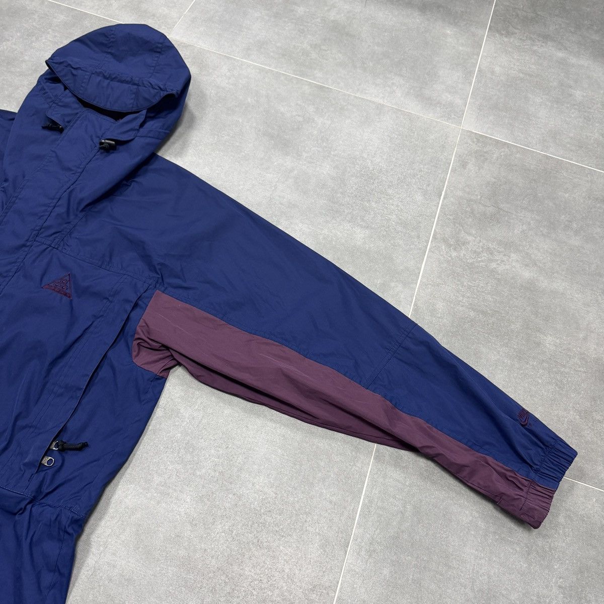 Nike ACG Vintage Nike ACG Spell Out Swoosh F.I.T. Windbreaker Jacket Size US M / EU 48-50 / 2 - 10 Thumbnail