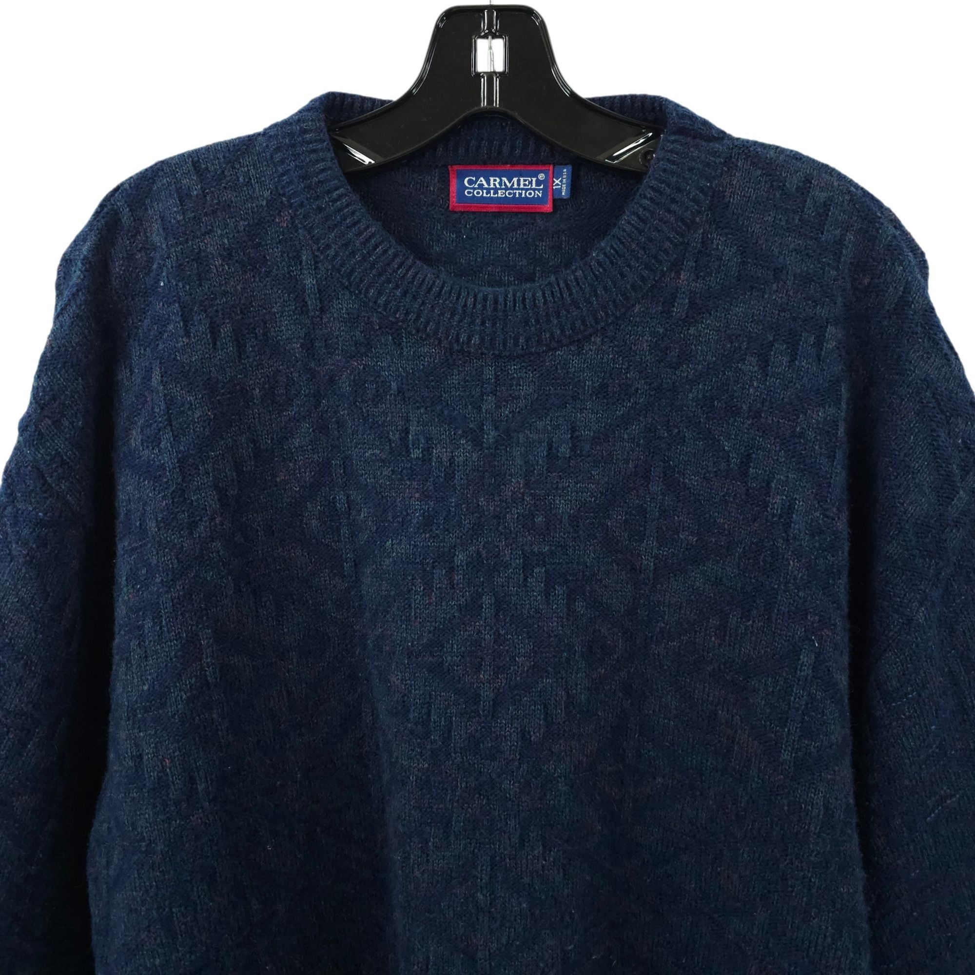 Other Carmel Collection Crewneck Pullover Sweater Size 1X Vintage Size XL / US 12-14 / IT 48-50 - 9 Thumbnail