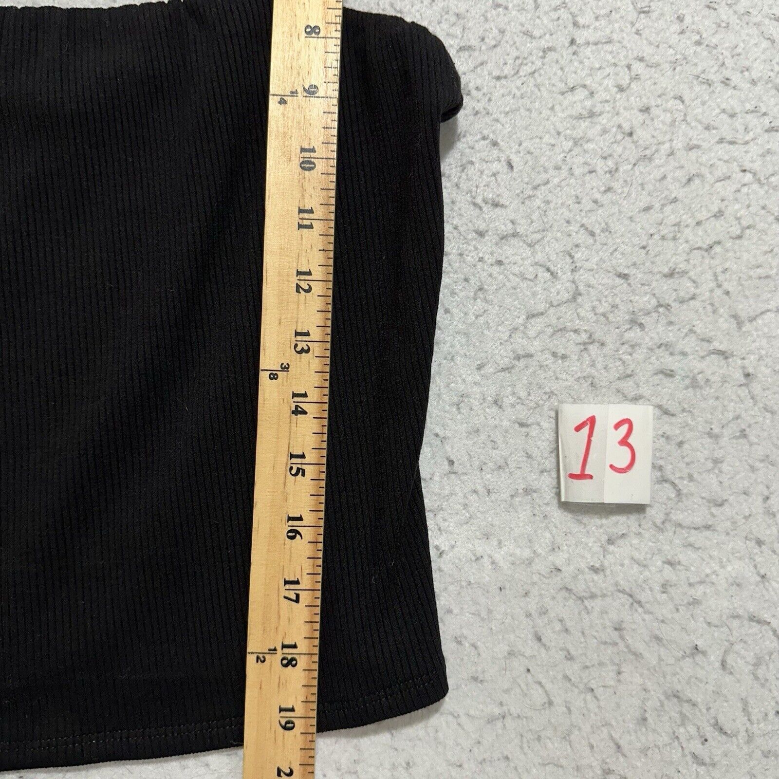 Other Lulus Medium Ribbed Cropped Tank Top Wide Strap Square Neck Size M / US 6-8 / IT 42-44 - 8 Thumbnail
