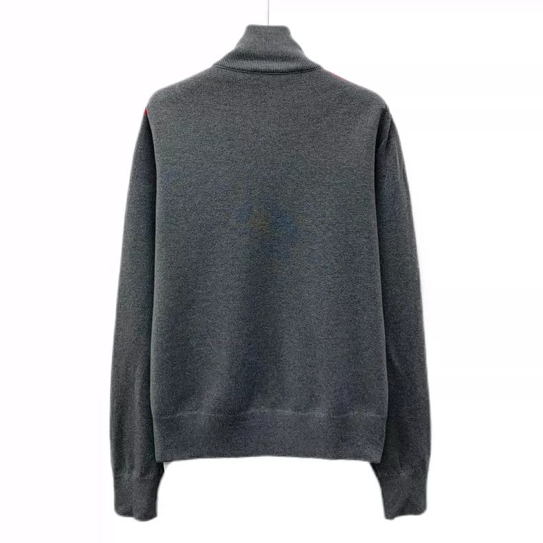 Louis Vuitton Louis Vuitton Color-block wool jacket with stand-up zip co Size US M / EU 48-50 / 2 - 2 Thumbnail