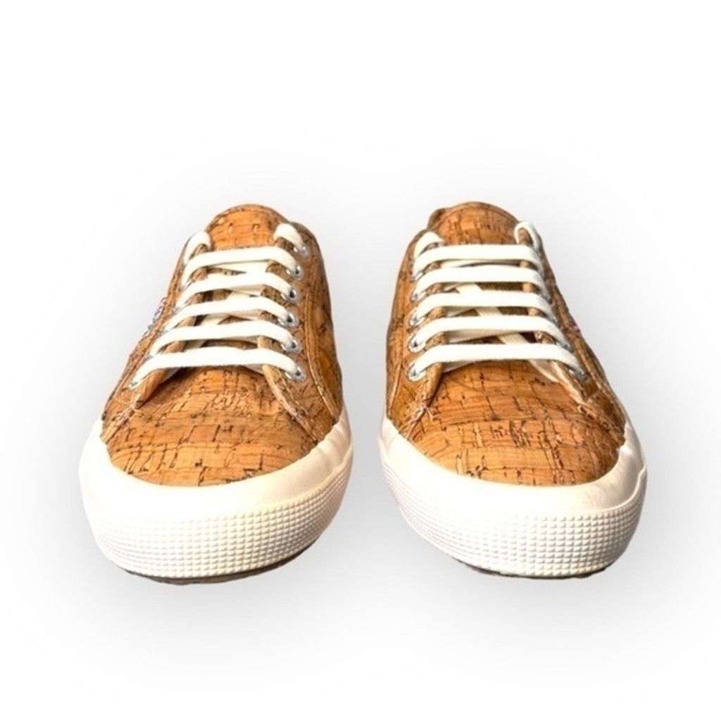 Superga SUPERGA Shiny Cork Sneakers NWOT, Unisex Size EU 41 Size US 9 / IT 39 - 5 Thumbnail