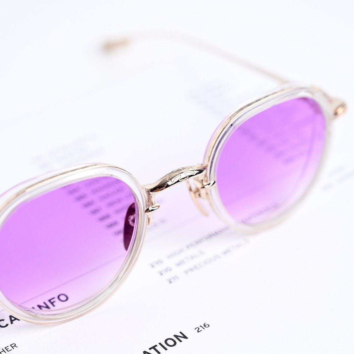 Chrome Hearts CHROME HEARTS SEX T-9 CRYSTAL GP TOKYO NIGHT SUNGLASSES Size ONE SIZE - 5 Thumbnail