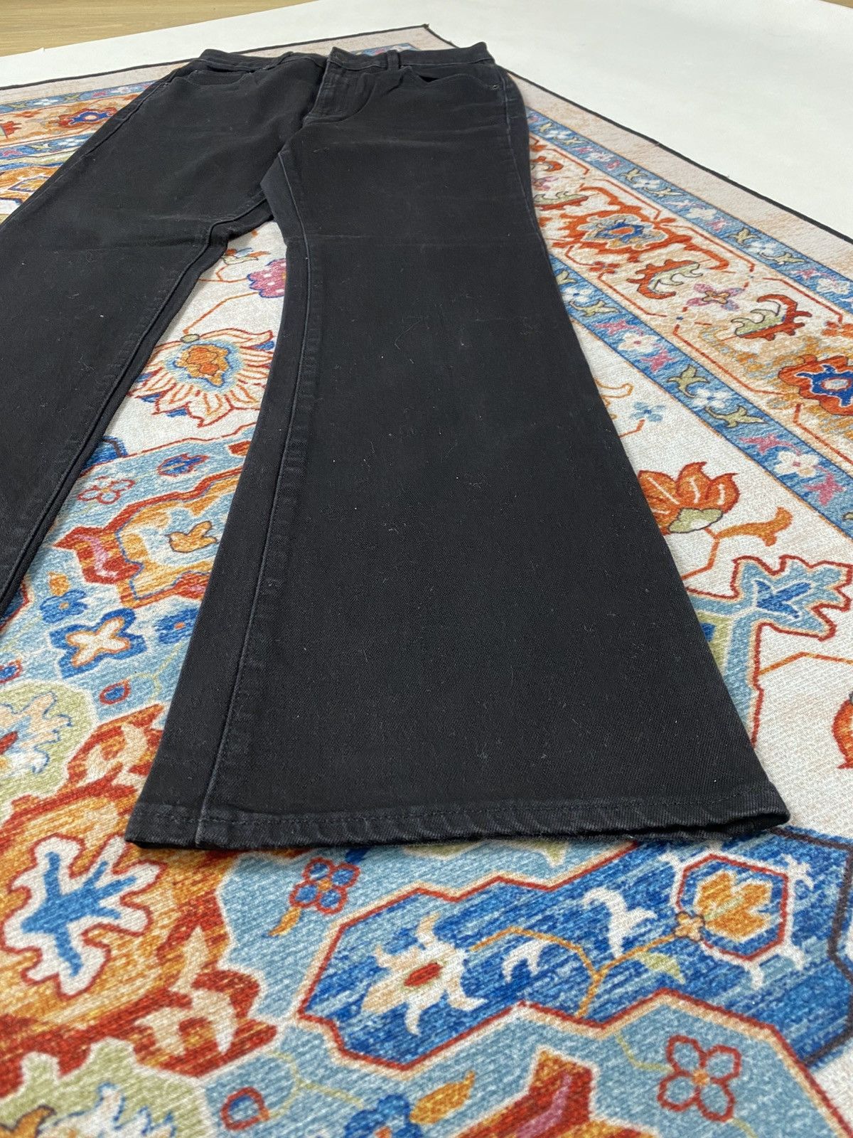 Undercover × Uniqlo Gu Uniqlo Flared Denim Pants Size US 29 - 3 Thumbnail