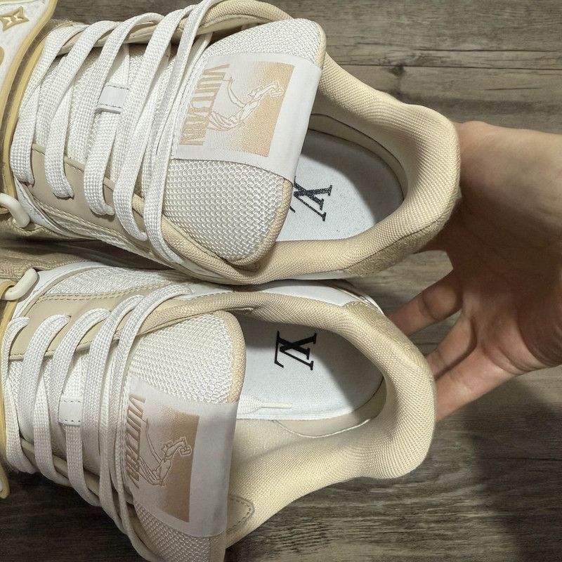 Louis Vuitton Louis Vuitton Trainer Stylish Low Top Sneakers -2508 Size US 8.5 / EU 41-42 - 7 Thumbnail