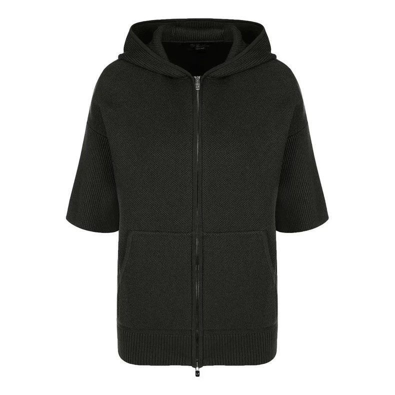 Loro Piana LoroPiana Women's Black Knit Sweater-2508 Size L / US 10 / IT 46 - 2 Thumbnail