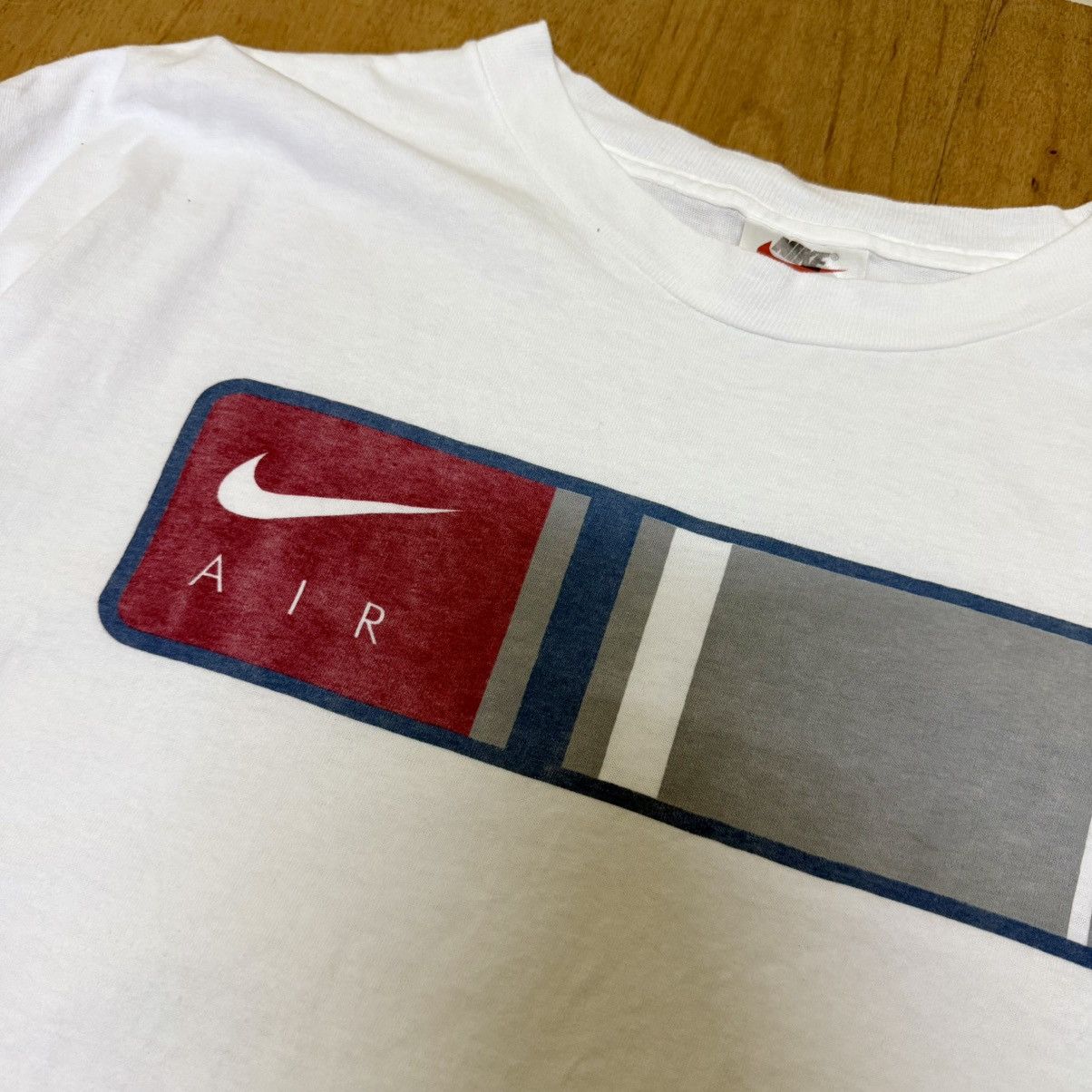 Nike × Vintage Vintage nike air 90s big logo size L Size US L / EU 52-54 / 3 - 1 Thumbnail