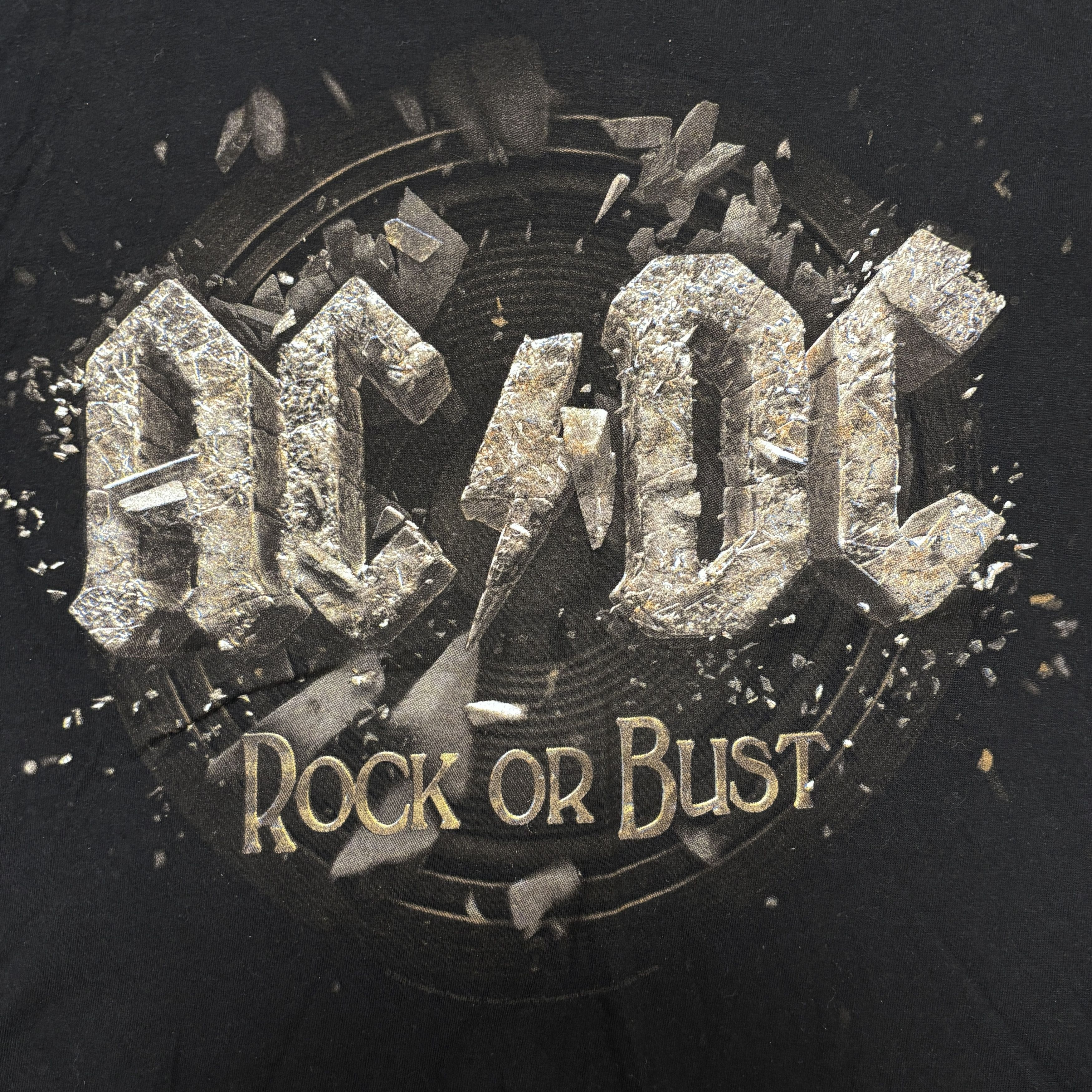 Band Tees Acdc Shirt Black Small Rock Band Tee Size US S / EU 44-46 / 1 - 4 Thumbnail