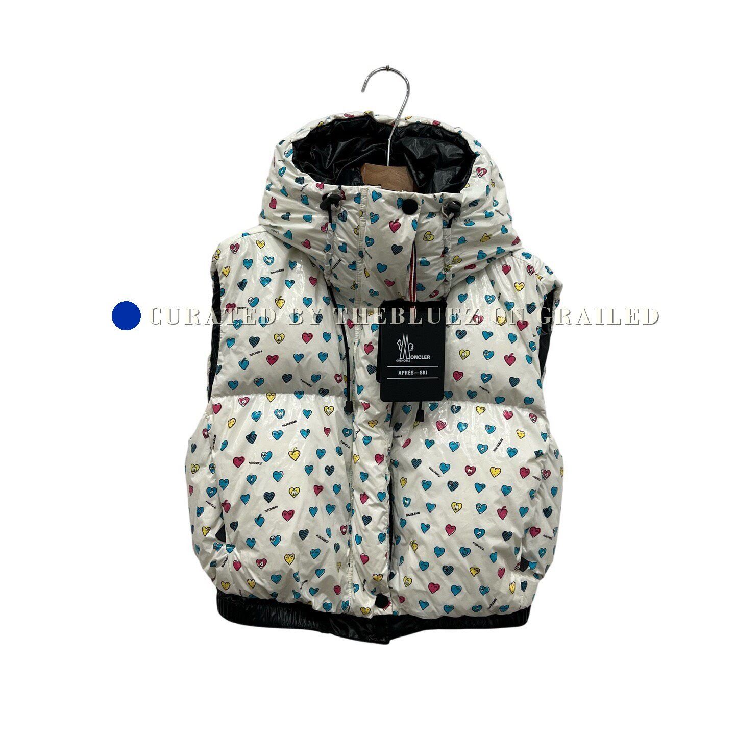 Moncler Moncler Teillon Printed Hooded Down Vest Size S / US 4 / IT 40 - 1 Thumbnail