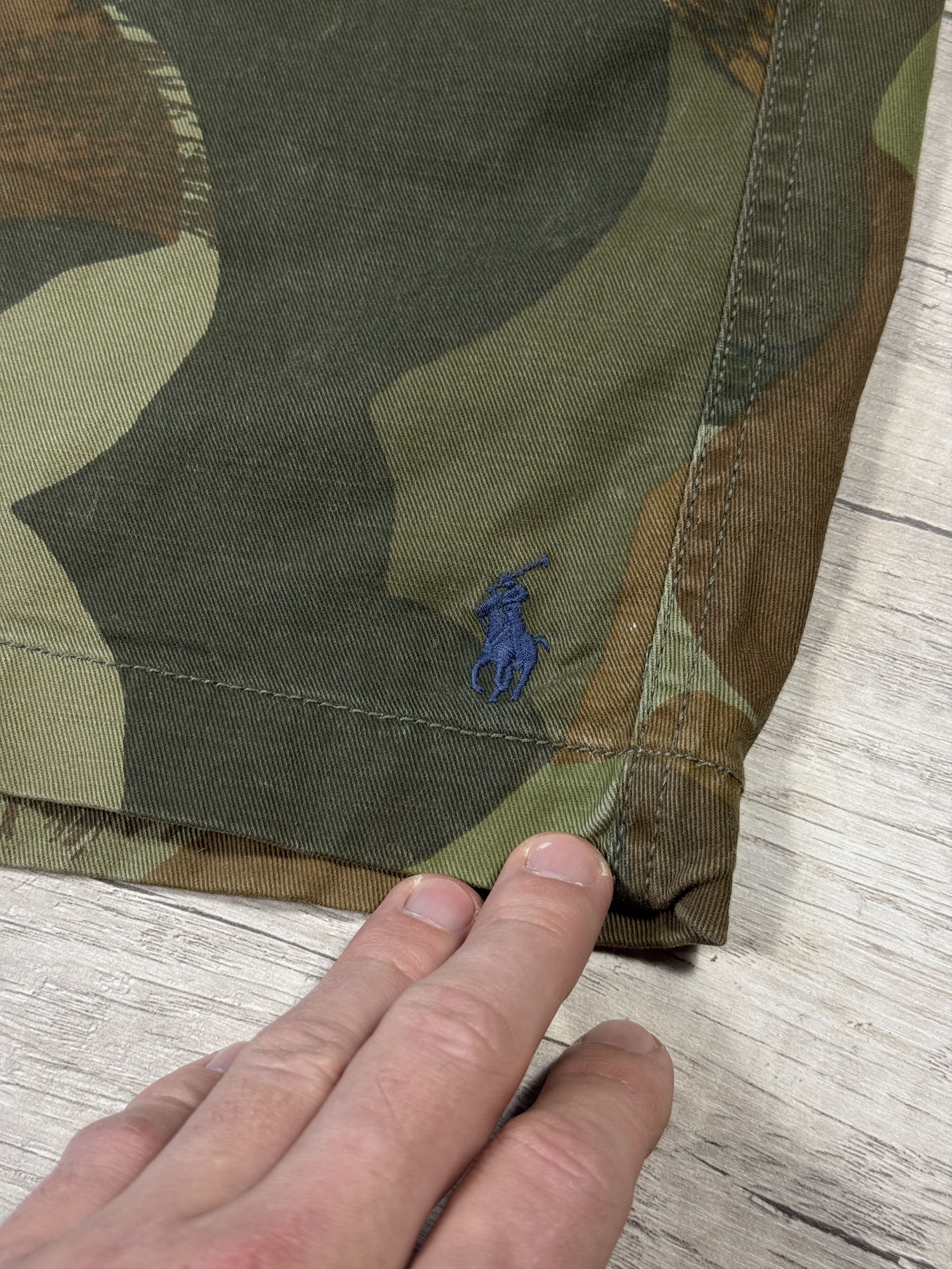 Polo Ralph Lauren Polo Ralph Lauren Camo Military Camo Prepster Twill Shorts Size US 36 / EU 52 - 4 Thumbnail
