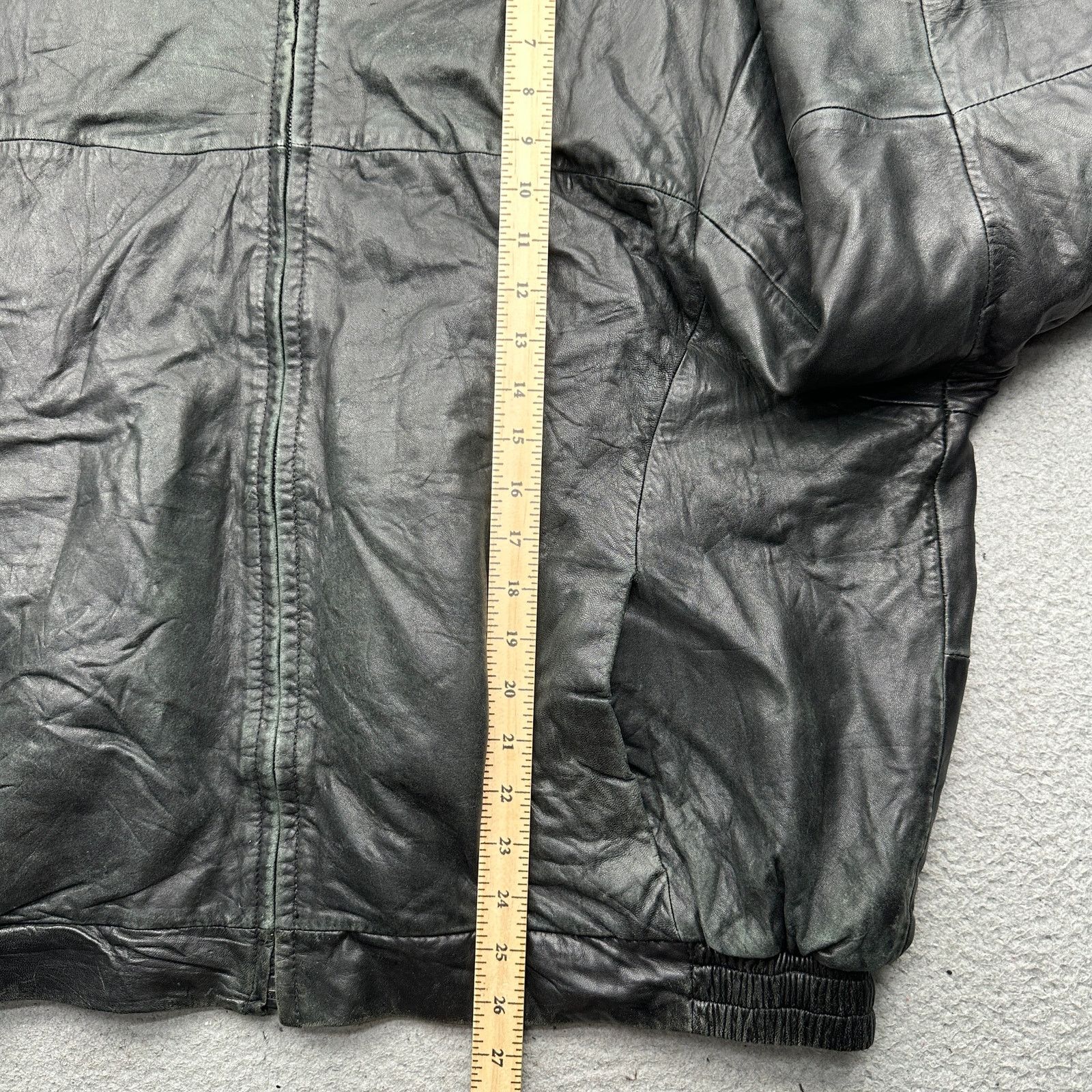 Wilsons Leather Vintage Wilsons Leather Pelle Studio Bomber Jacket Womens 1X Size M / US 6-8 / IT 42-44 - 5 Thumbnail