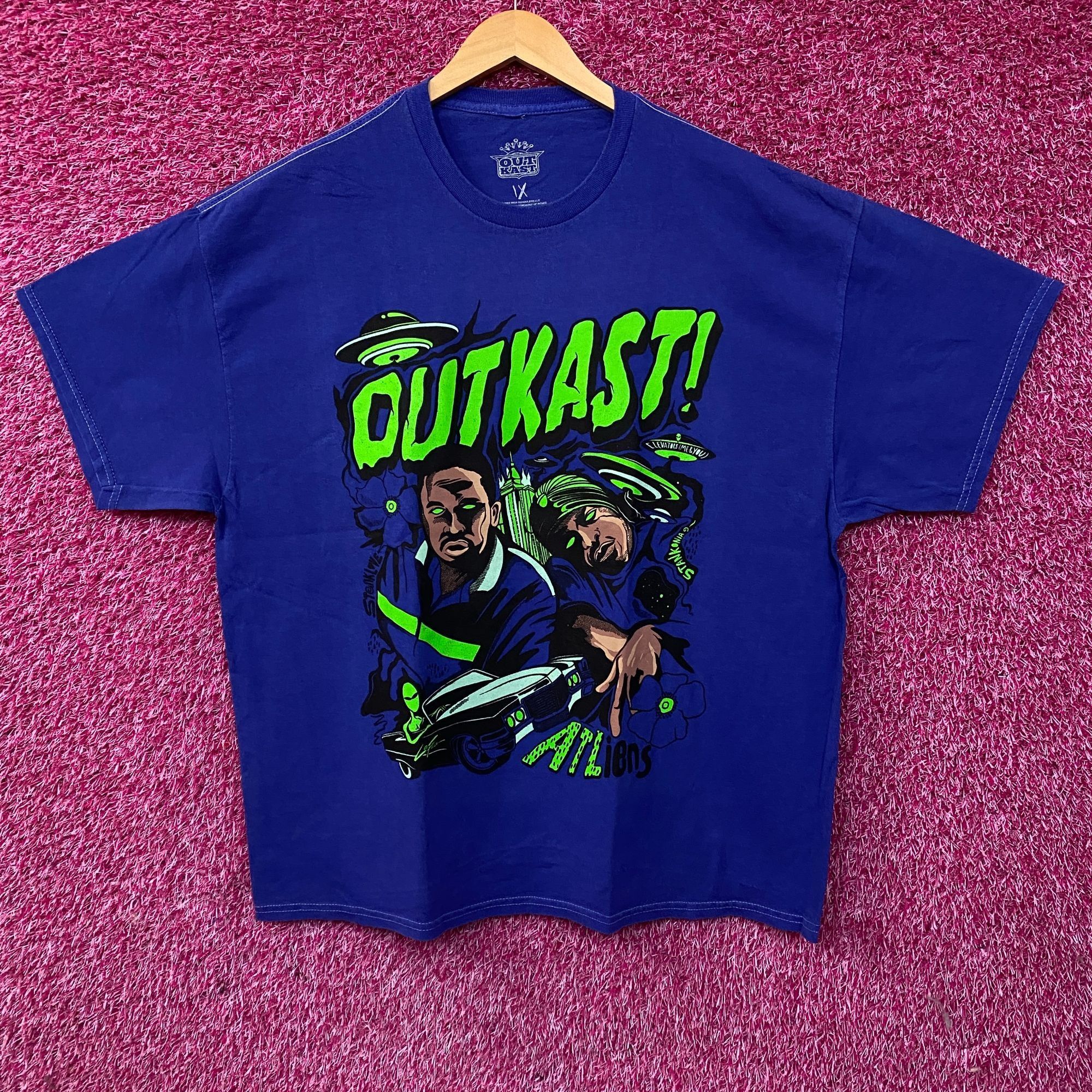 Outkast OutKast ATLiens Invasion André 3000 and Big Boi Hip-Hop Duo Size US XL / EU 56 / 4 - 1 Thumbnail