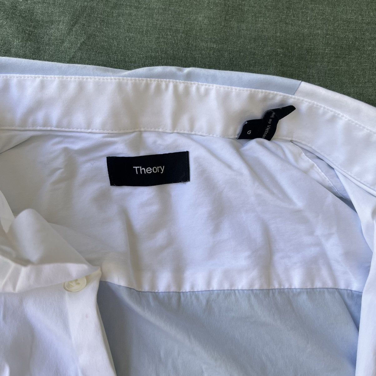 Theory Two Tone Shirt Size US L / EU 52-54 / 3 - 2 Thumbnail