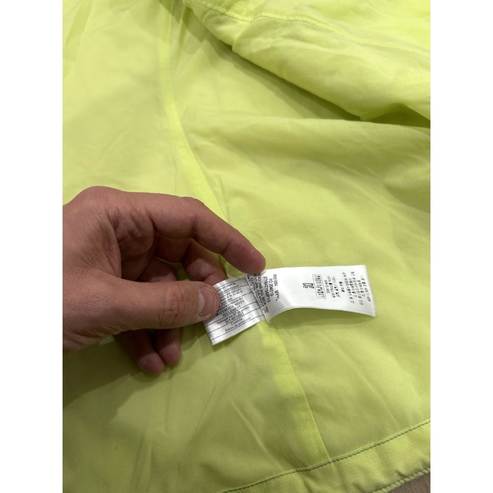 Patagonia PATAGONIA Vest Womens XL Yellow Nano-Air Light Hybrid All Seasons Full Zip Bodywarmer Breathable Insulated Logo 84275 Size XL / US 12-14 / IT 48-50 - 7 Thumbnail