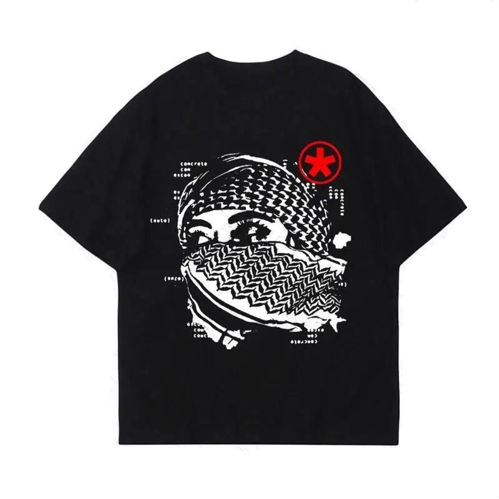 The Unbranded Brand Y2k T-shirt Print O Neck Graphic Shortsleeve Aesthetic Size ONE SIZE - 1 Thumbnail
