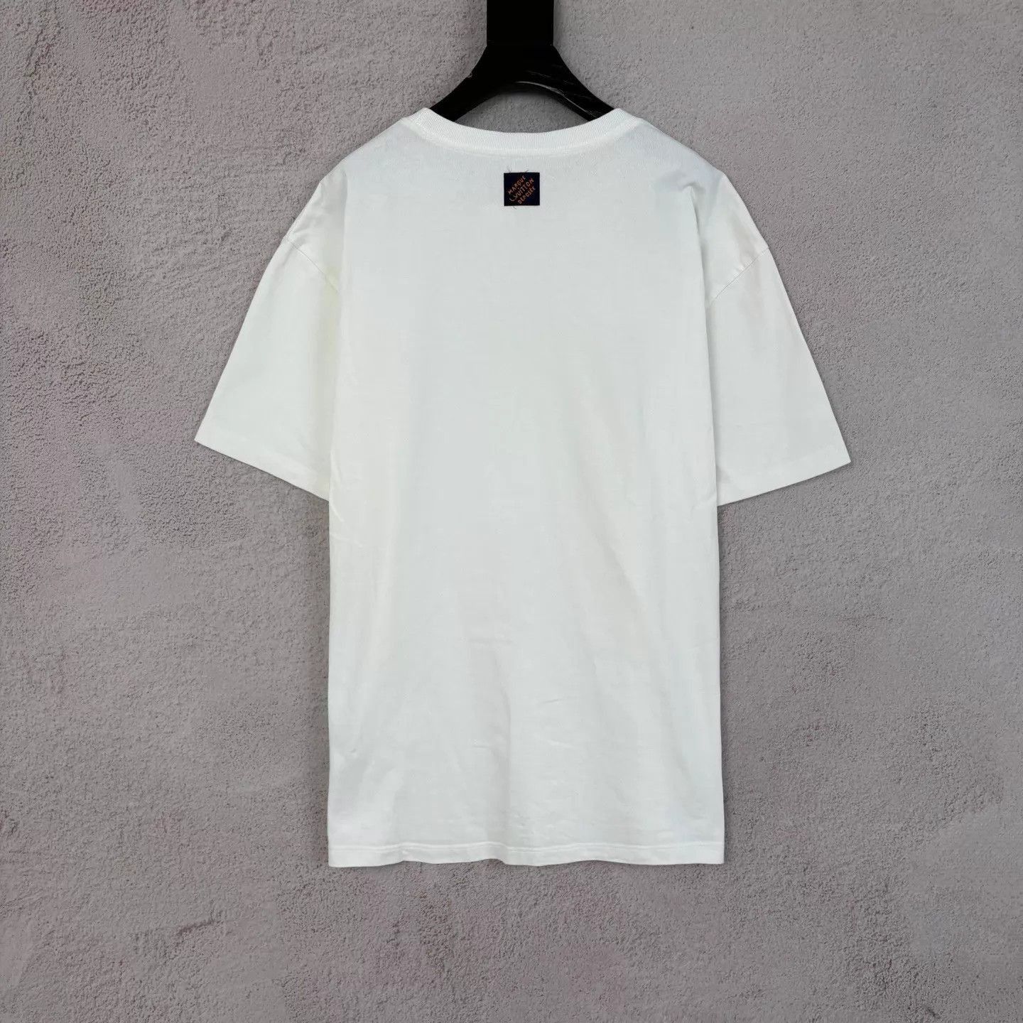 Louis Vuitton White Sequin 'Lovers' Graphic Short Sleeve Tee Size US XXL / EU 58 / 5 - 2 Thumbnail