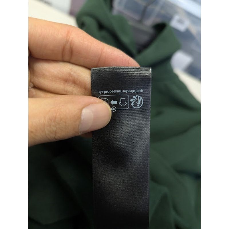Balenciaga o1rshd1 Ramadan Medium-Fit Hoodie in Green Fleece Size US L / EU 52-54 / 3 - 22 Thumbnail