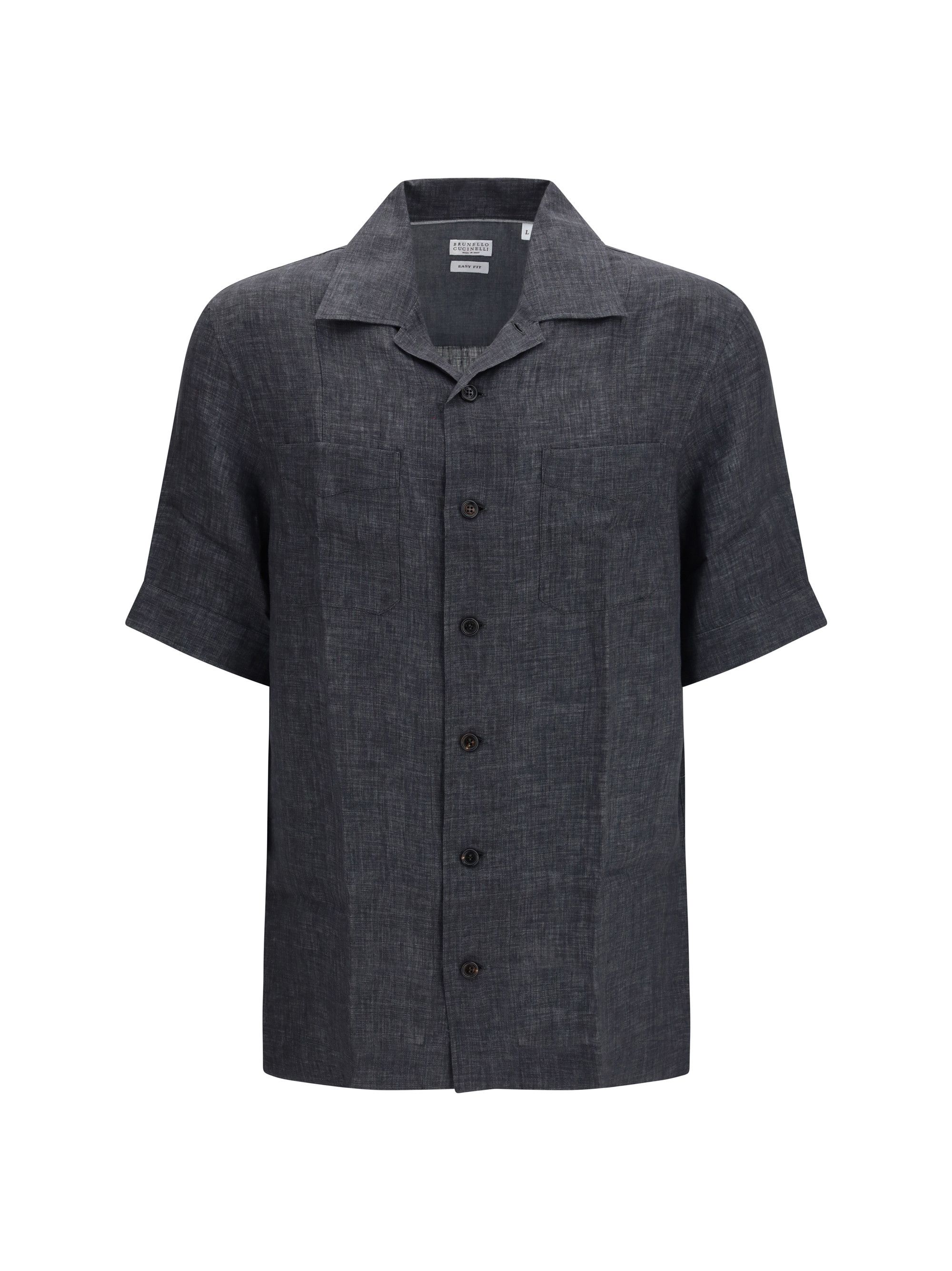 Brunello Cucinelli Pocket linen Shirt Size US XXL / EU 58 / 5 - 1 Thumbnail