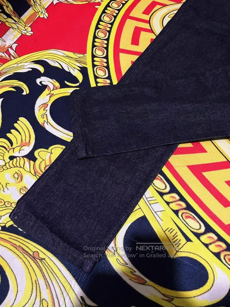 Versace Versace Hardware cowhide jeans Size US 34 / EU 50 - 6 Thumbnail
