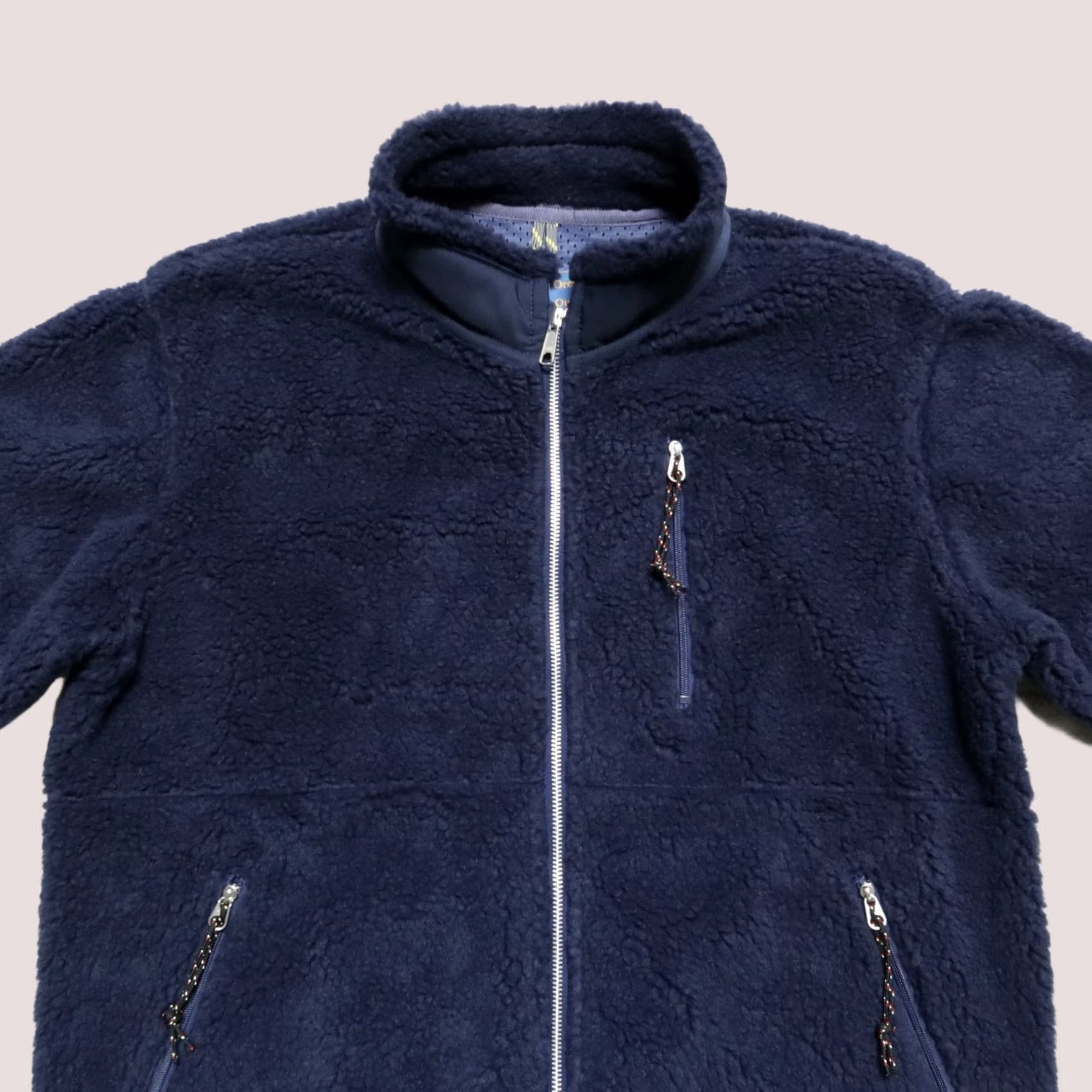 Vintage Oregonian Outfitters Pile Fleece Jacket Navy L Jacket Men Size US L / EU 52-54 / 3 - 1 Thumbnail