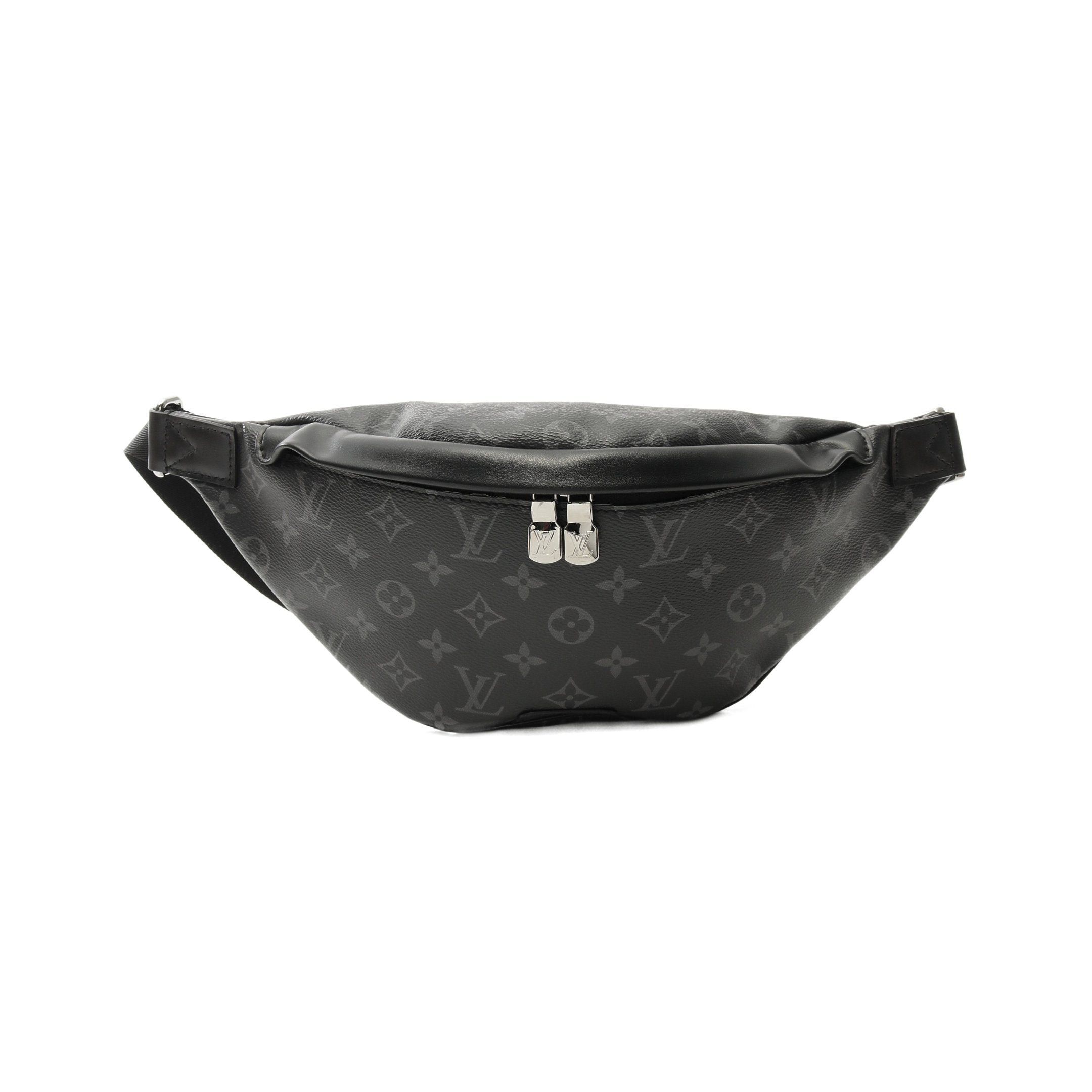 Louis Vuitton Louis Vuitton Discovery Bum Bag Pm Monogram Eclipse Body Waist Leather Black Size ONE SIZE - 1 Thumbnail