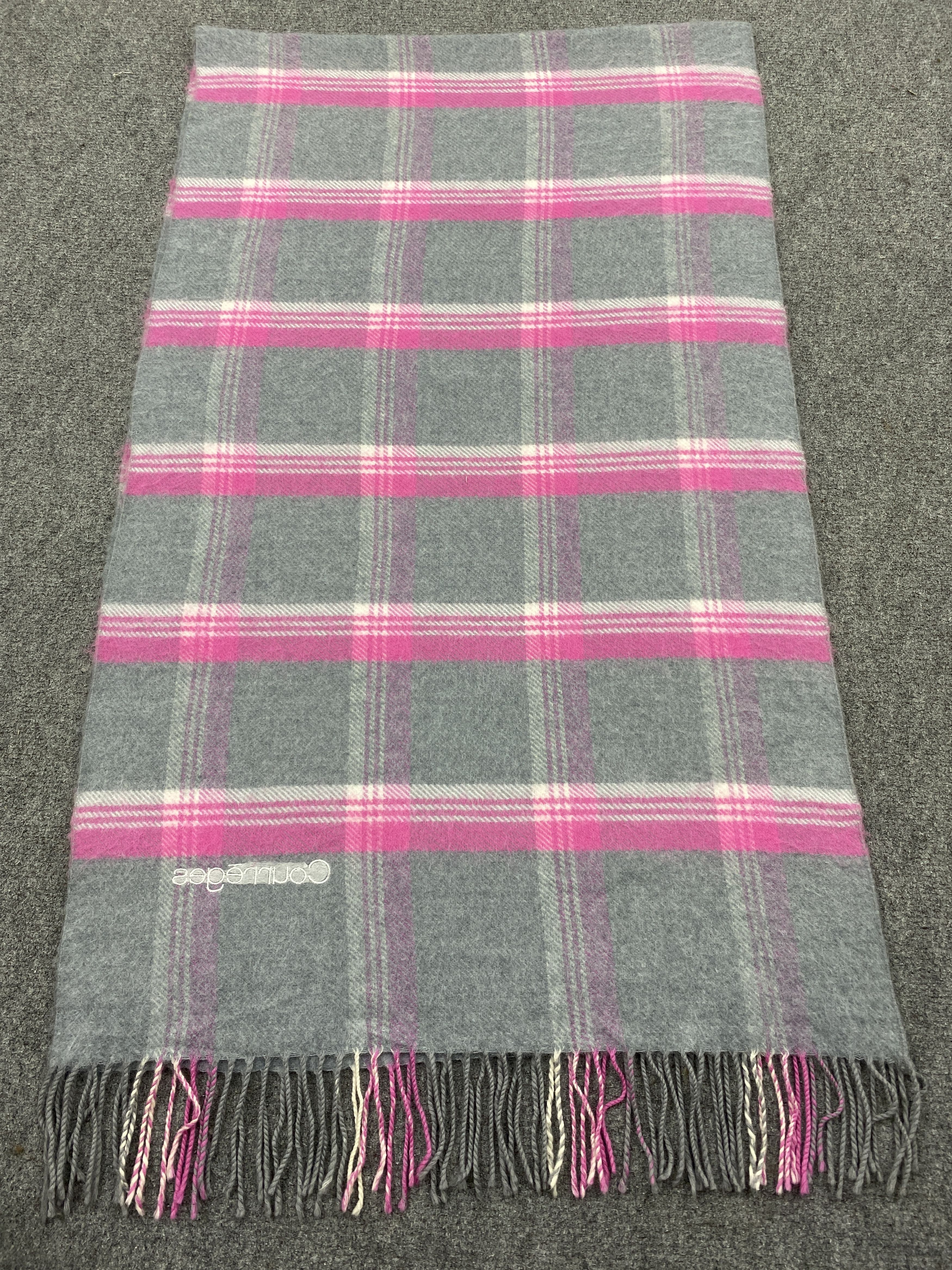 Courreges Courreges Paris Scarf / Muffler / Neckwear SC0207 Size ONE SIZE - 2 Thumbnail