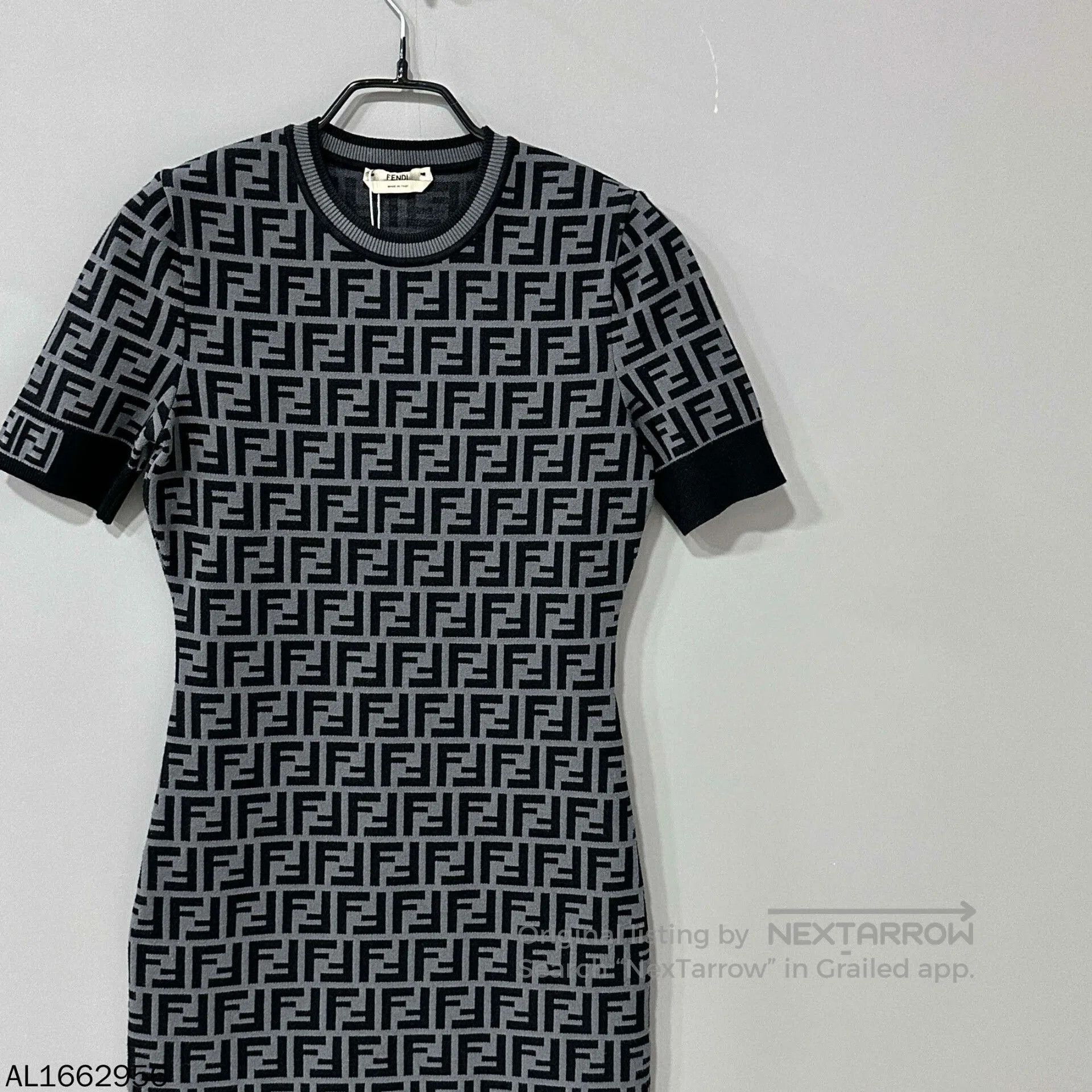 Fendi Fendi Double F Printed Dress. Size US 36 / EU 52 - 2 Thumbnail