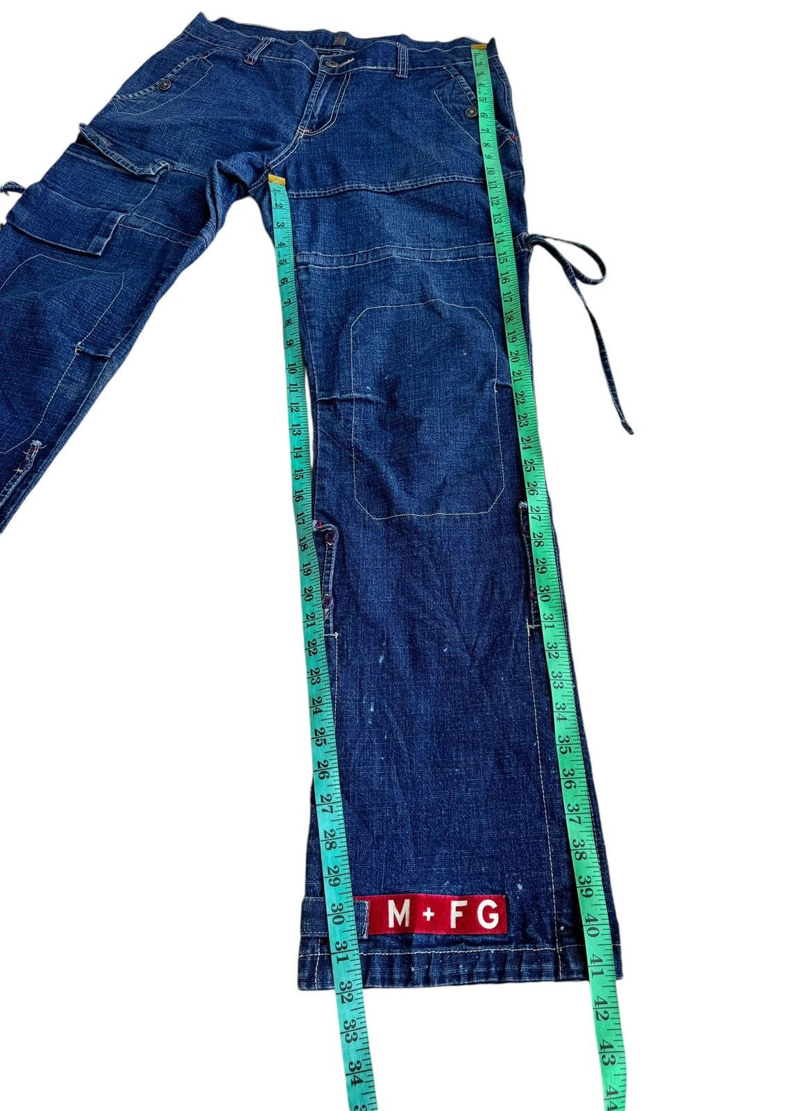 Marithe + Francois Girbaud Japanese Brand Marith Francois Gilbaud Jeans Size US 32 / EU 48 - 13 Thumbnail