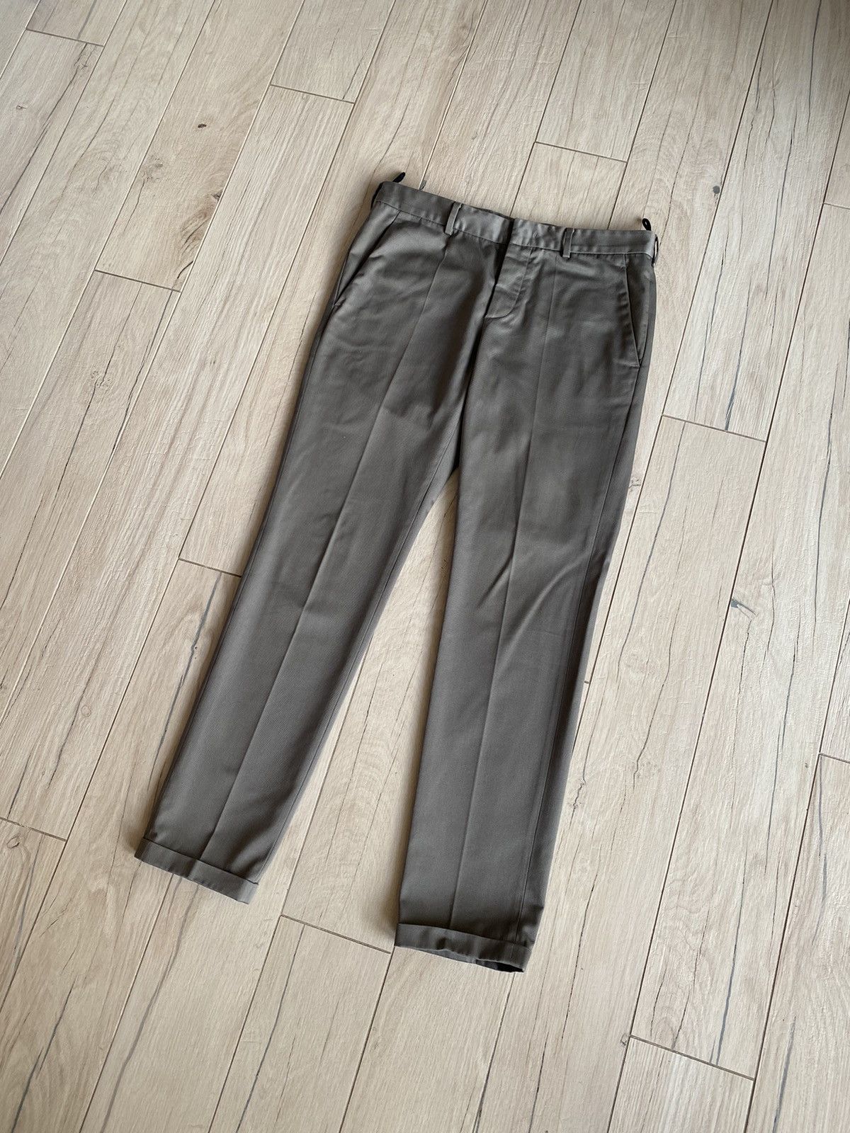 Prada SS10 Prada Brown Casual Pants Size US 32 / EU 48 - 2 Thumbnail