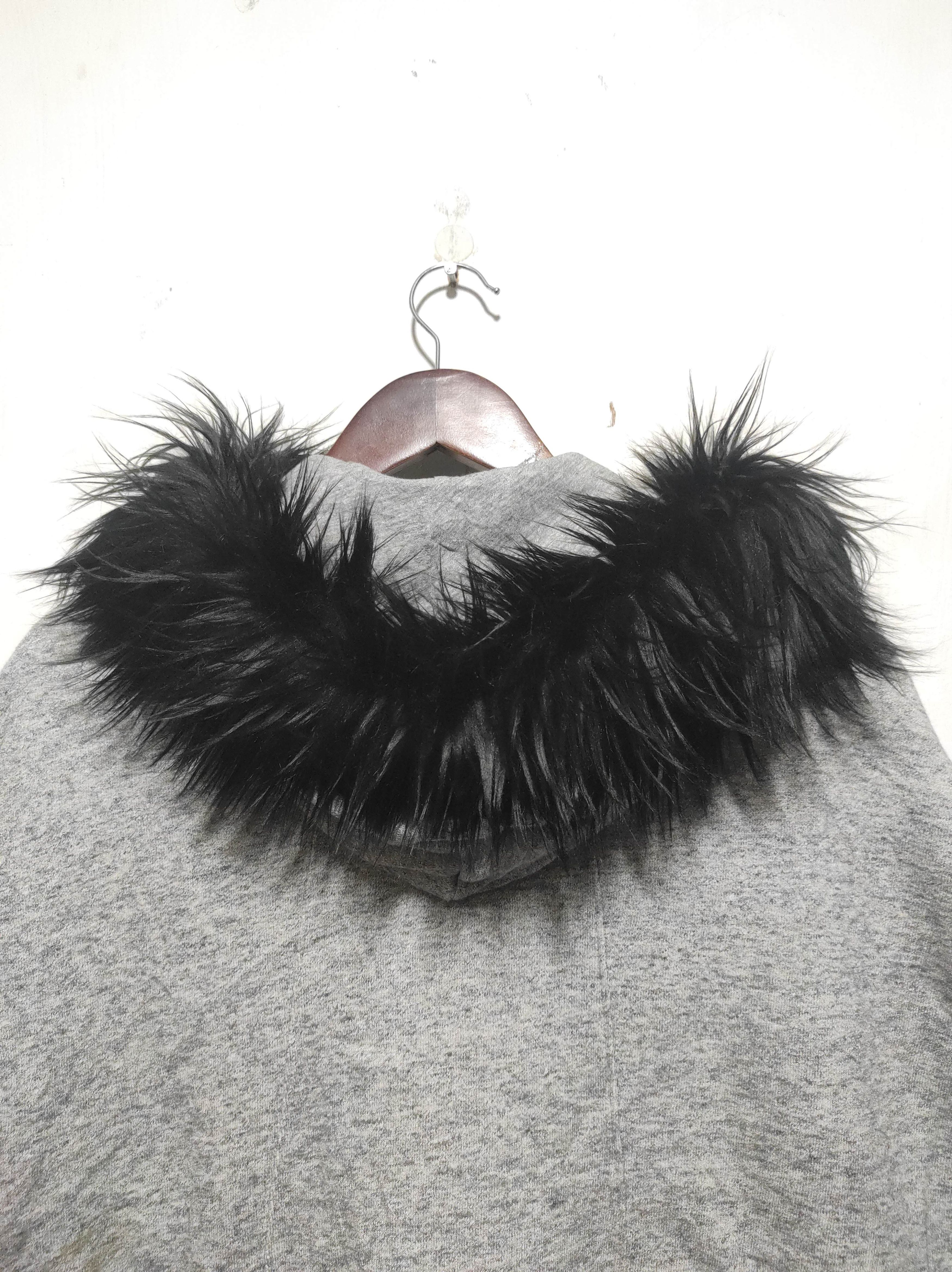 If Six Was Nine Uniqlo Batwing Zip Fur Hoodie LGB style Size L / US 10 / IT 46 - 10 Thumbnail