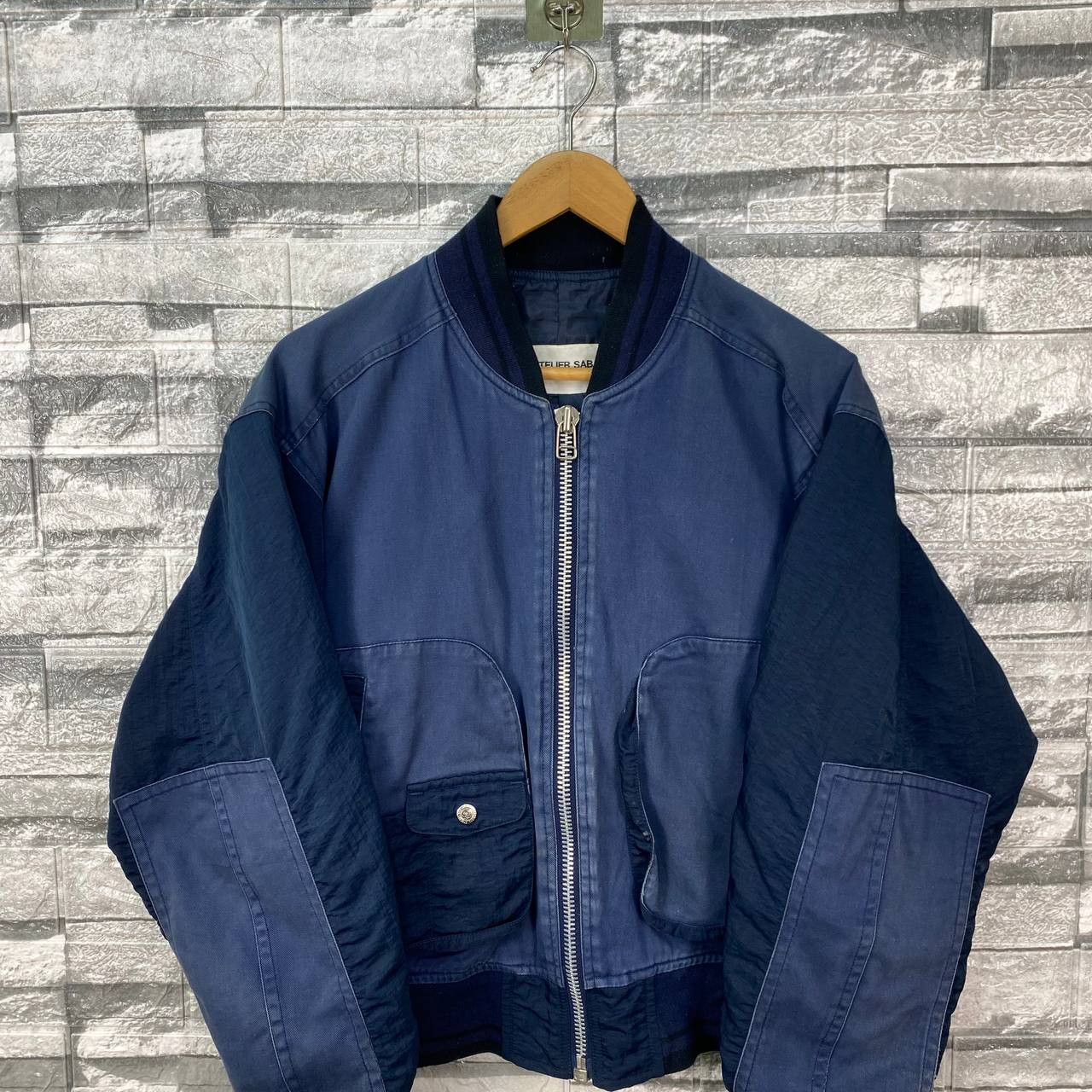 Japanese Brand YS FOR MEN ATELIER SAB FOR MEN BOMBER JACKET EMBROIDERED Size US M / EU 48-50 / 2 - 3 Thumbnail