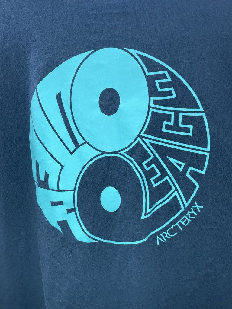 Arc'teryx ARCTERYX Balanced Outer Peace Blue Cotton T-Shirt Tee Size US XL / EU 56 / 4 - 7 Thumbnail