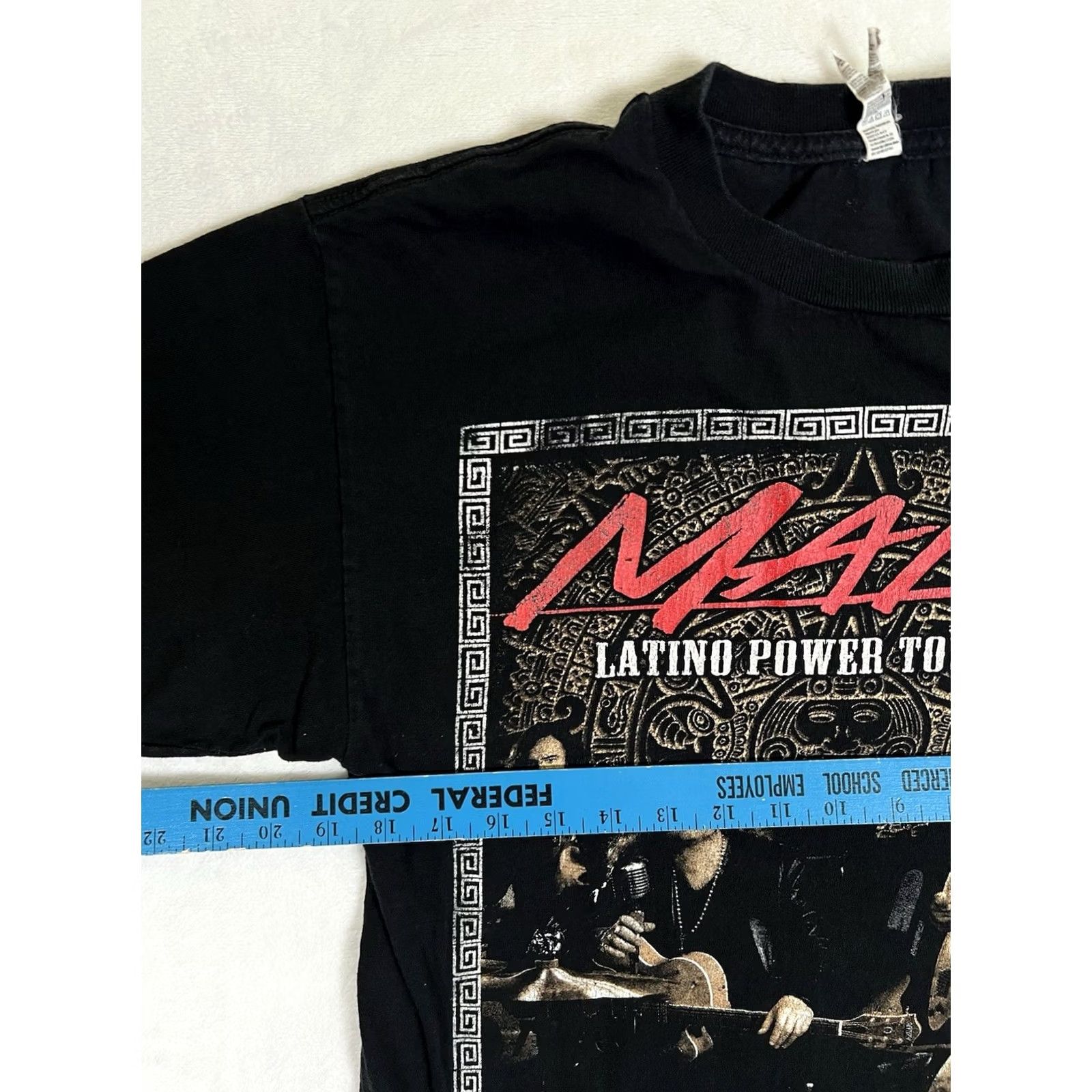 Vintage Mana Band T-Shirt Medium Unbranded Unisex Adults Short Sleeve Black Rock Music 90s Tour Concert 2016 Mens Womens Boys Girls Size US M / EU 48-50 / 2 - 7 Thumbnail