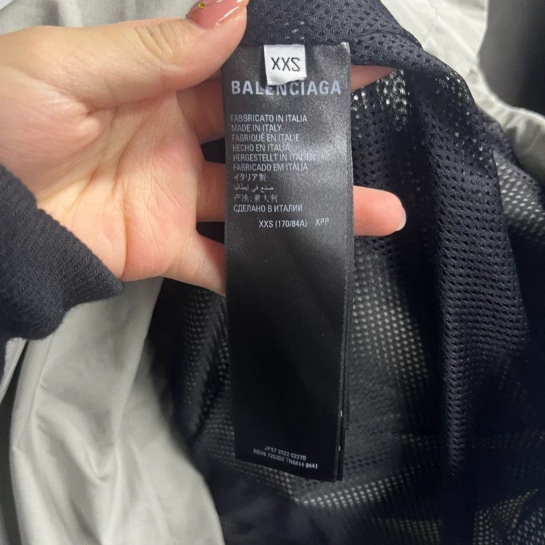 Balenciaga Balenciaga latest letter printed zipper long protective jac Size US XXS / EU 40 - 3 Thumbnail
