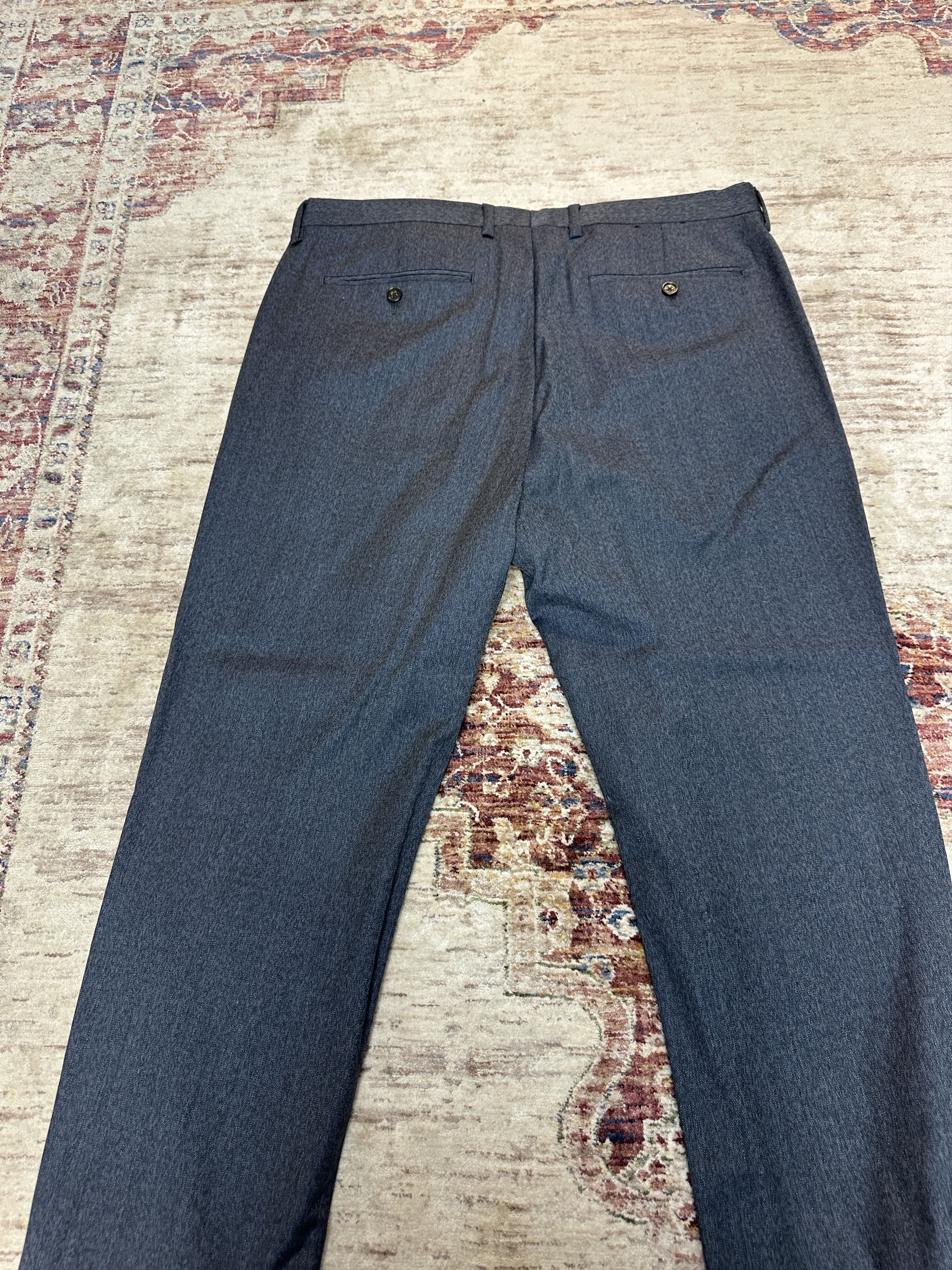 Banana Republic Banana Republic Men's Light Navy Modern Pants Size 36/30 Size US 36 / EU 52 - 6 Thumbnail