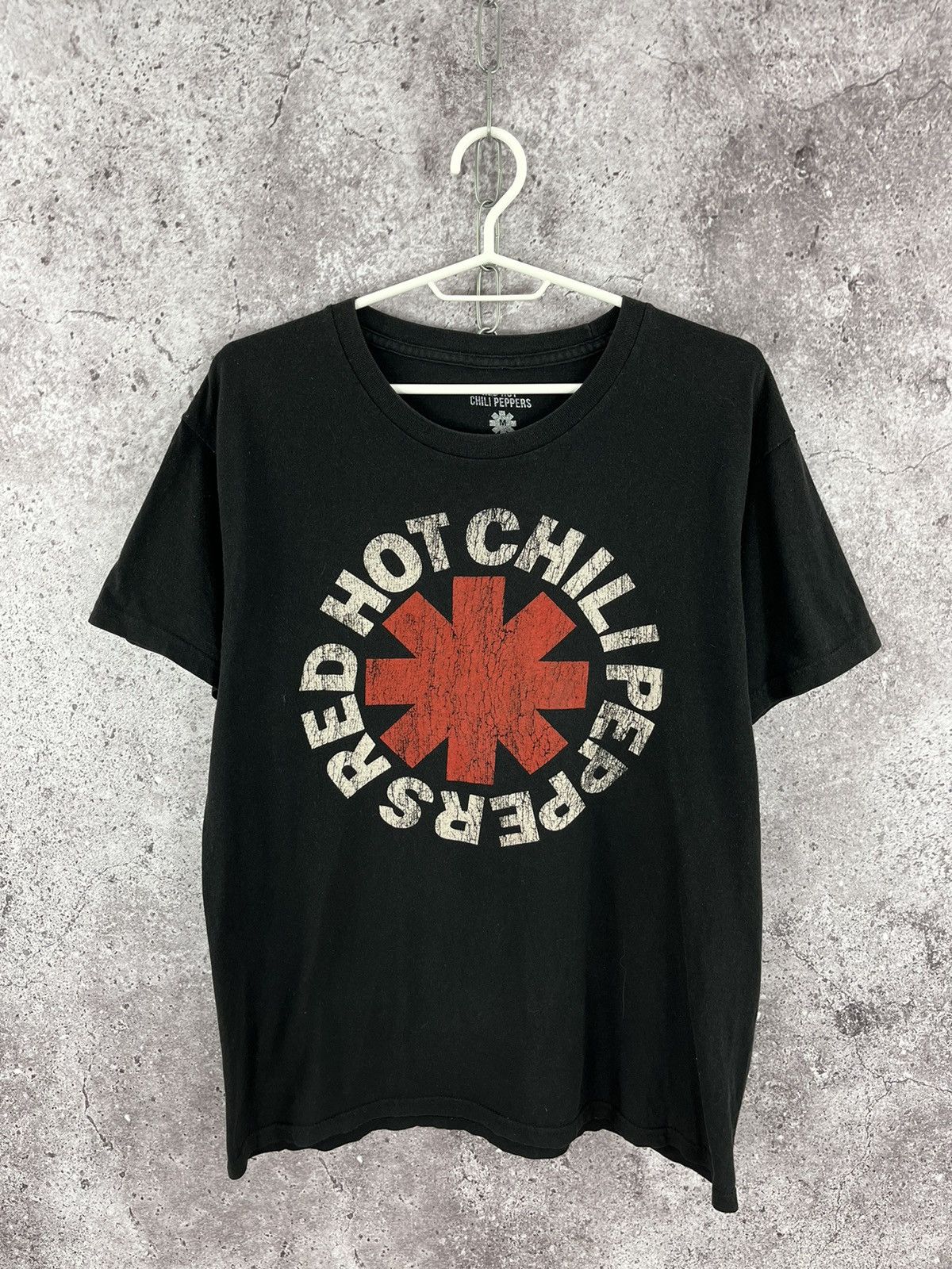 Band Tees Red Hot Chilli Peppers Rock T-Shirt Black Big Logo Size M Size US M / EU 48-50 / 2 - 1 Thumbnail