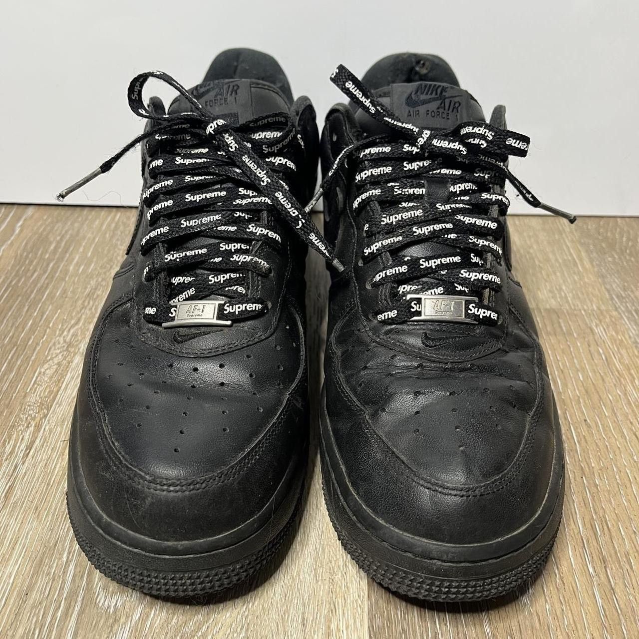 Nike × Supreme black supreme af1 Size US 10 / EU 43 - 4 Thumbnail